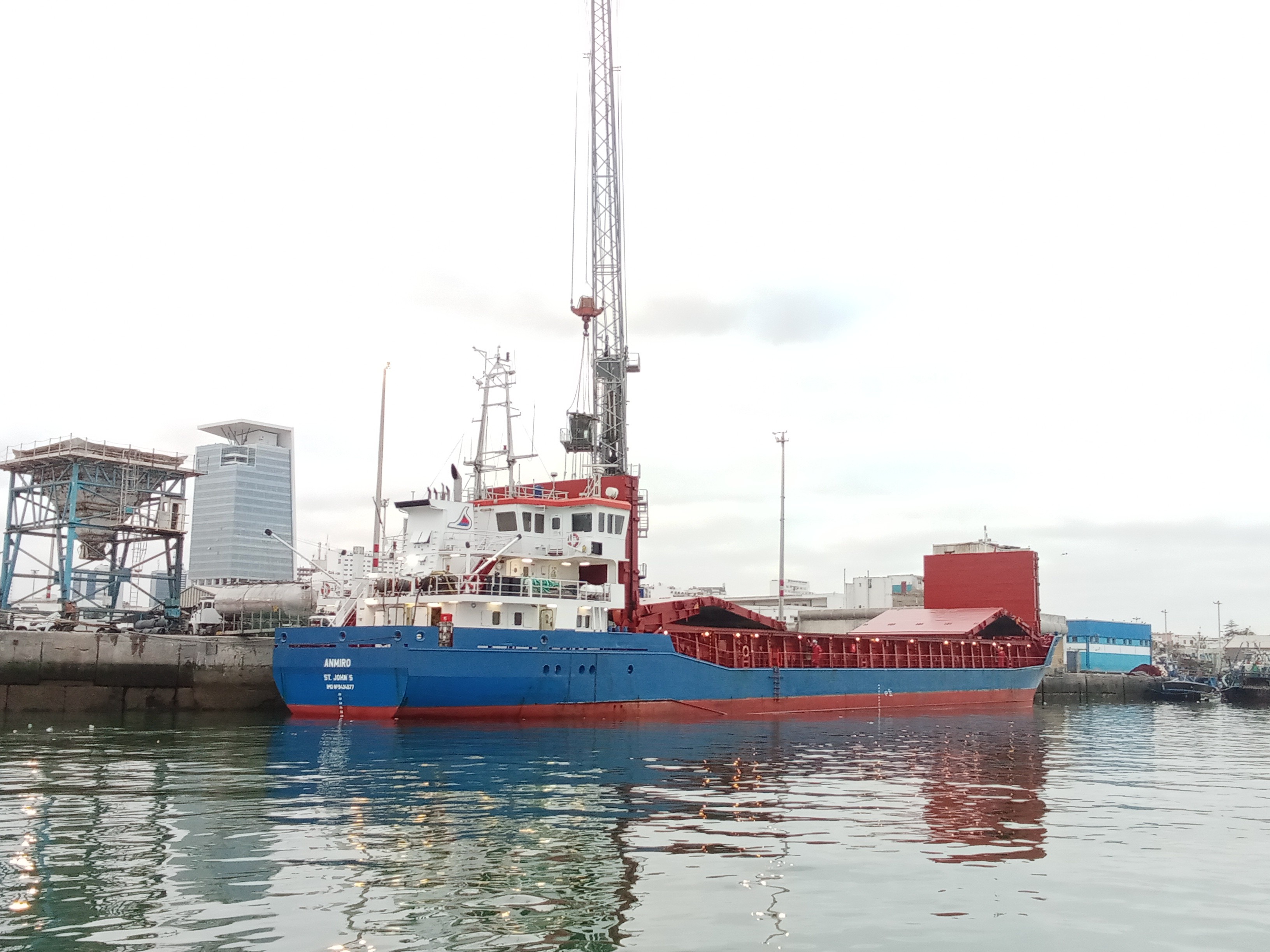 Transit: ANMIRO               entering English South Coast at The Dover Strait