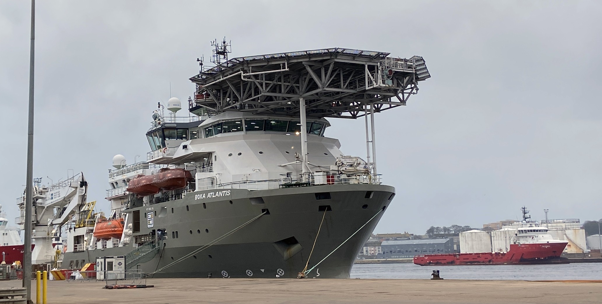  Scottish East Coast - BOKA ATLANTIS        transiting Tayside Coast