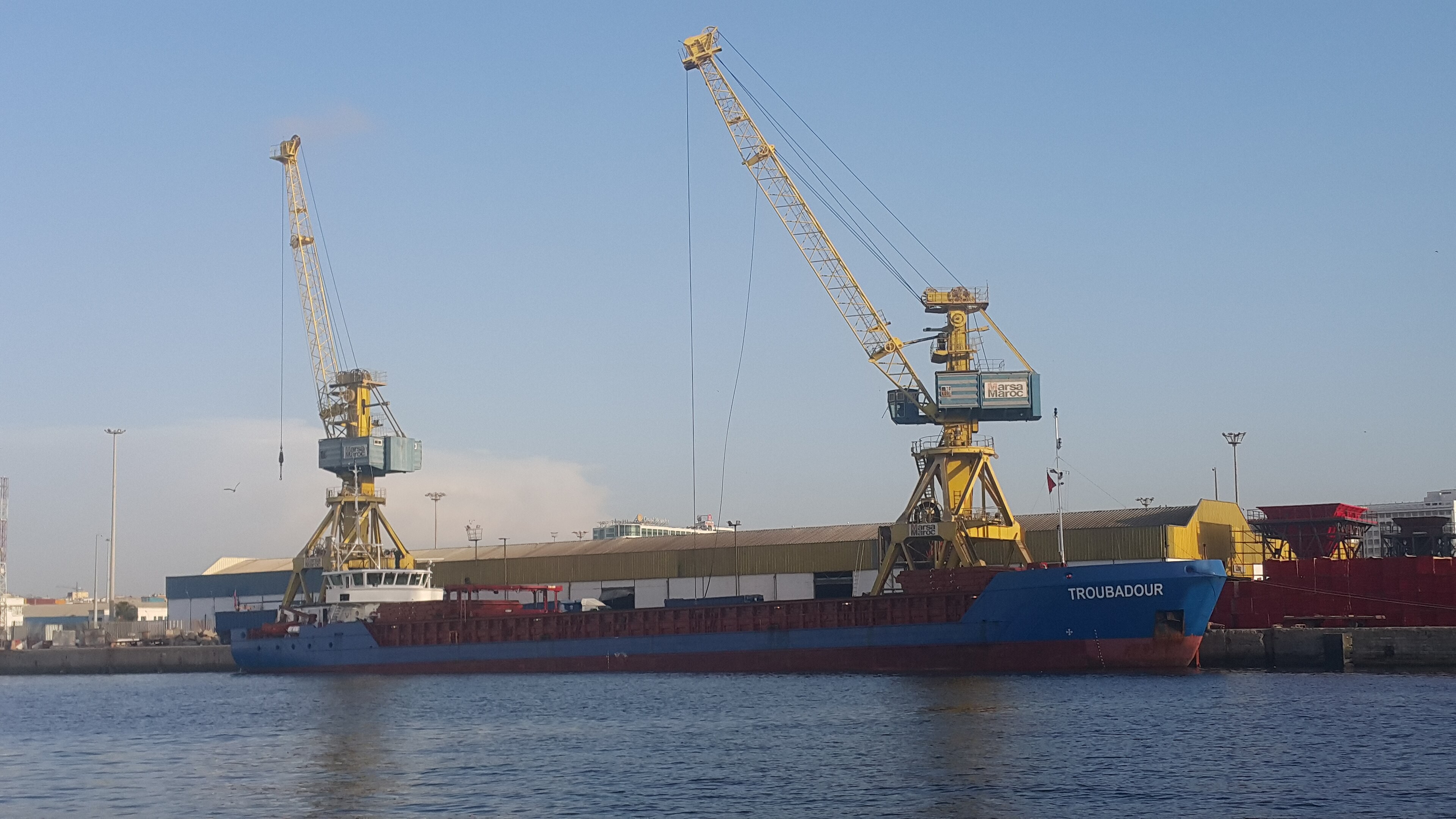  Irish Sea - TROUBADOUR           transiting Irish Sea off Wales