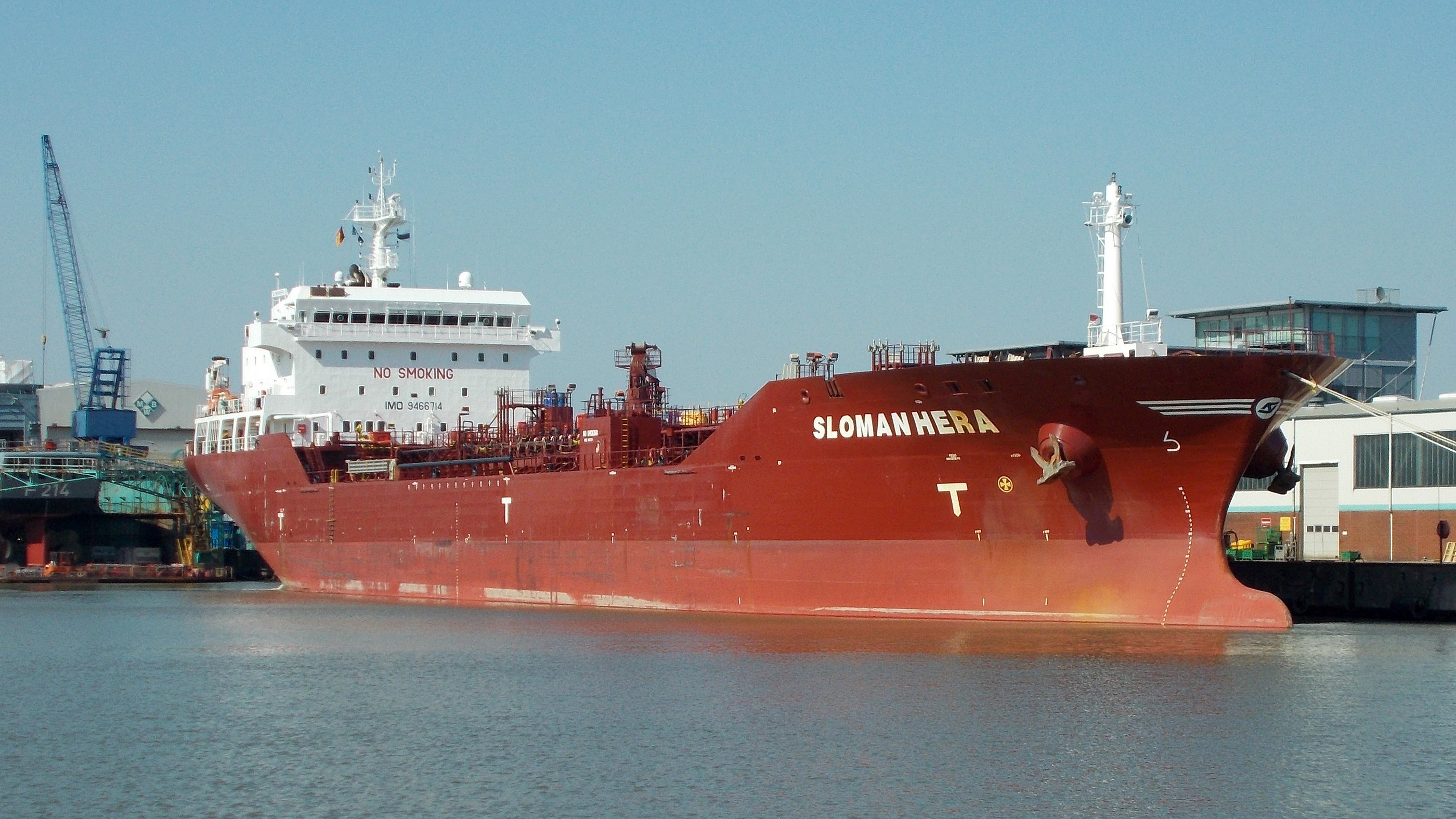 Transit: SLOMAN HERA          entering English South Coast at The Dover Strait