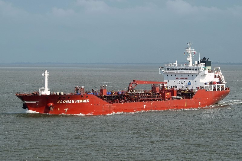  Celtic Sea - SLOMAN HERMES        transiting Celtic Sea