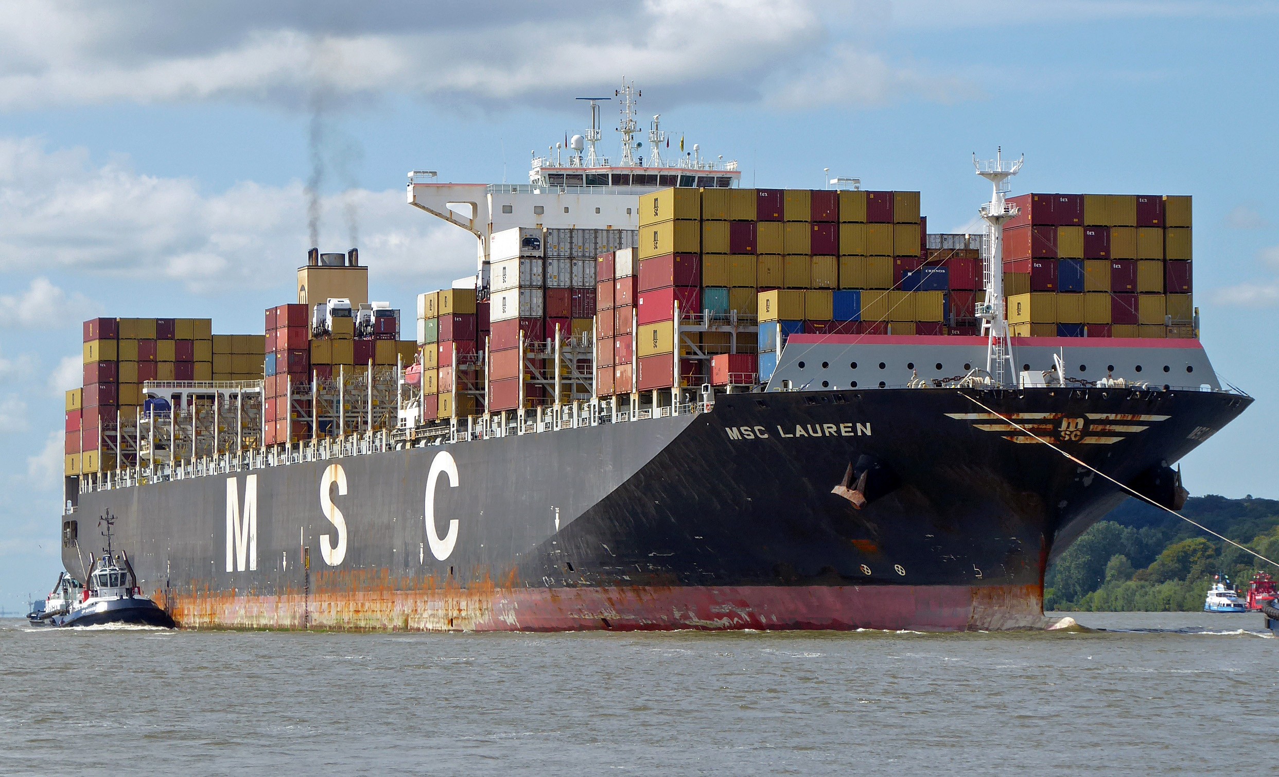 Felixstowe Arrival: MSC LAUREN          