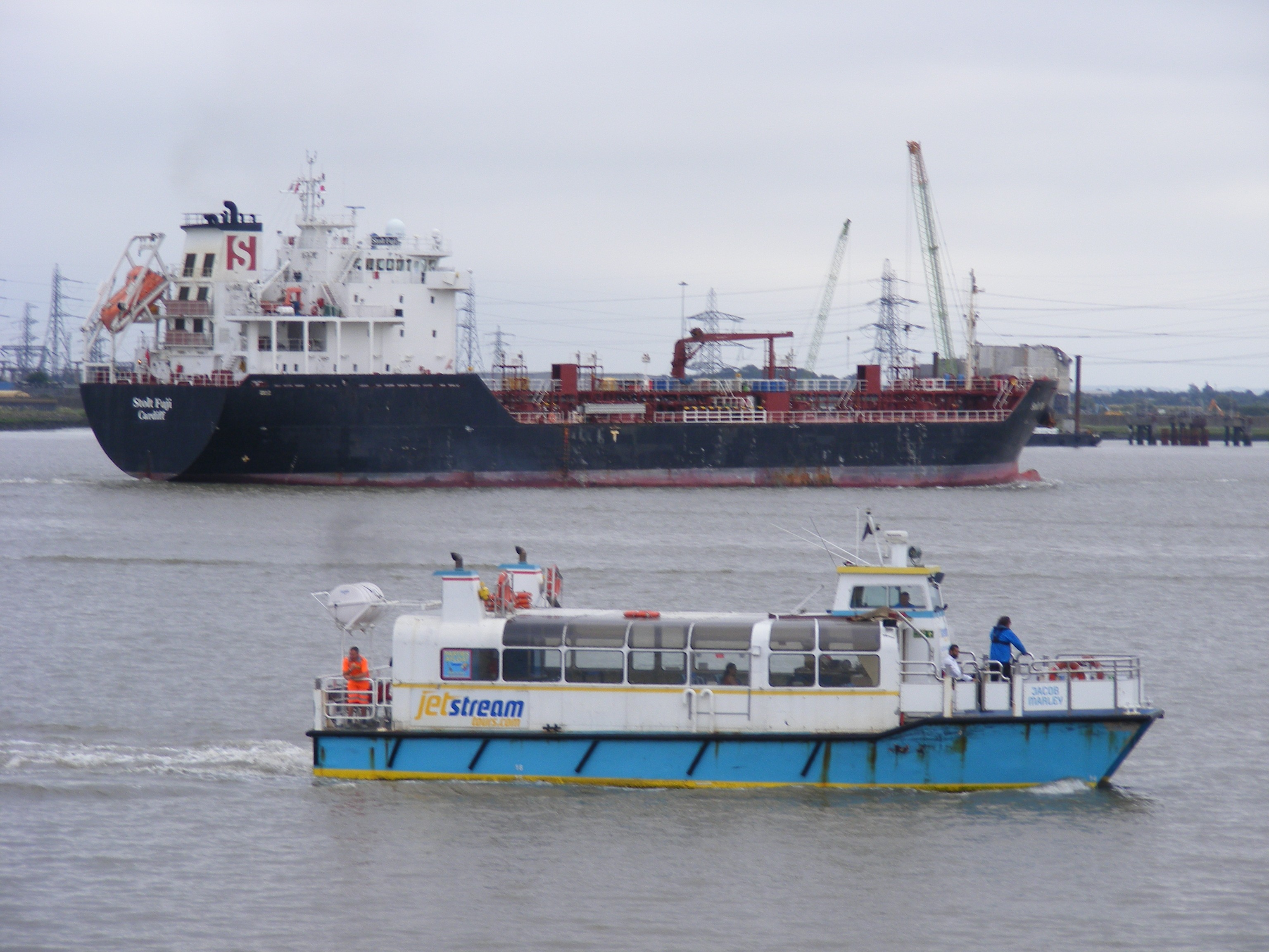 Transit: FUJI LAVA            entering English South Coast at The Dover Strait