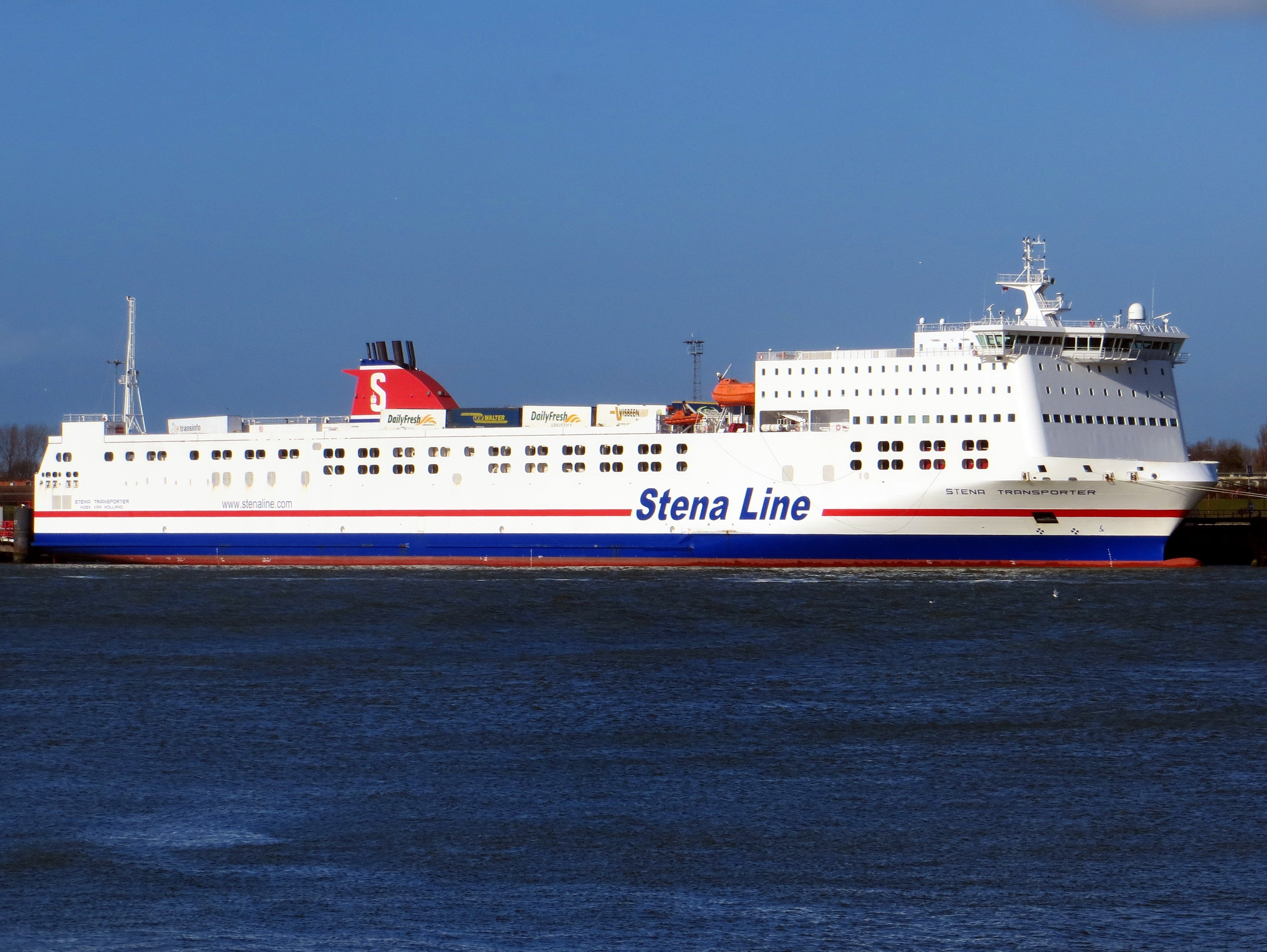 Humber Departure: STENA TRANSPORTER