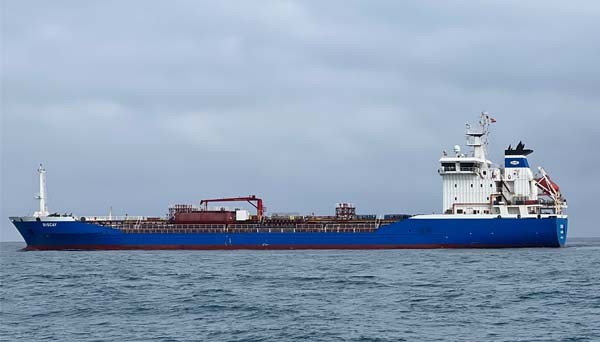 Transit: BISCAY               entering English South Coast at The Dover Strait