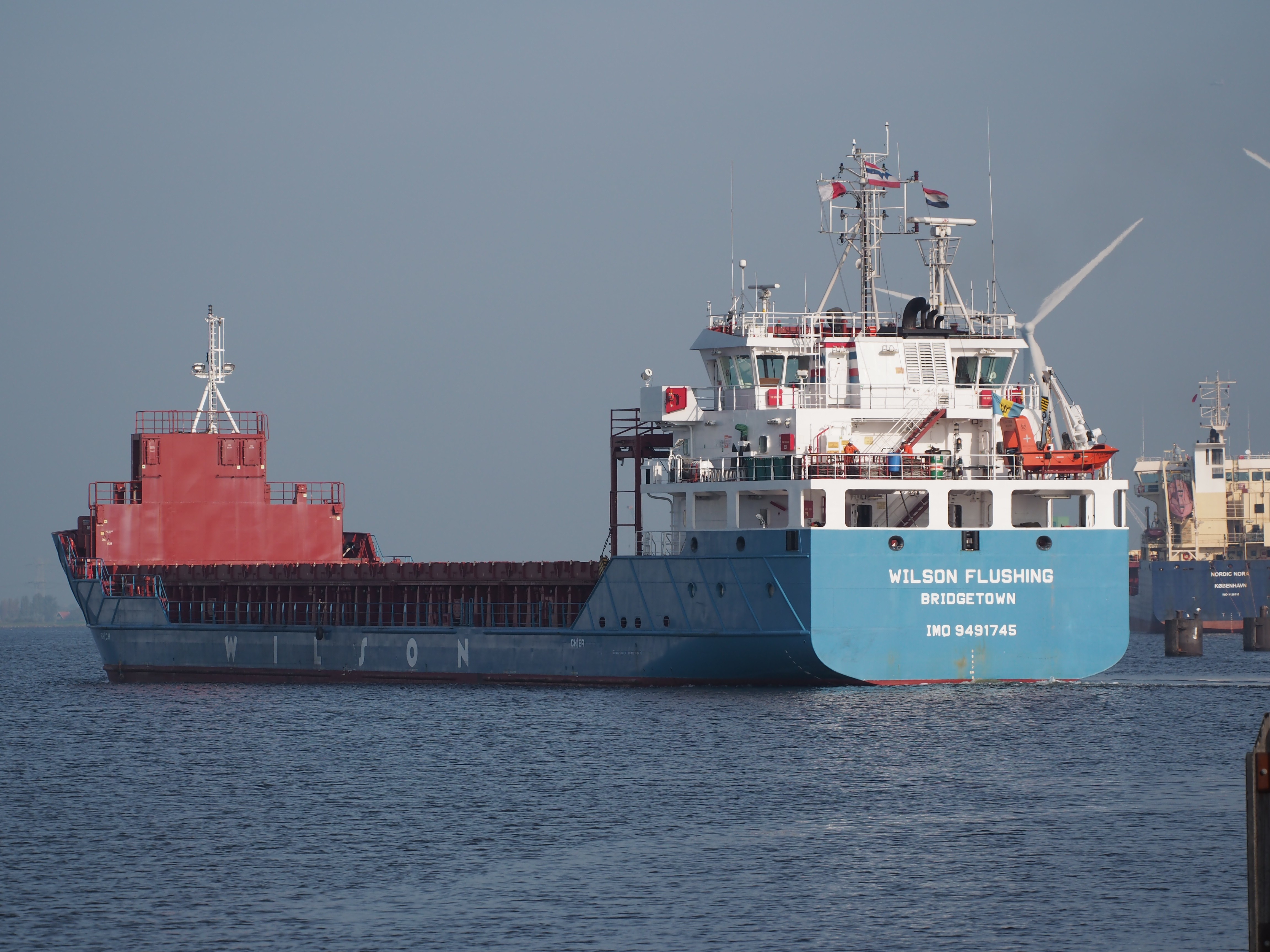 Humber Departure: WILSON FLUSHING     