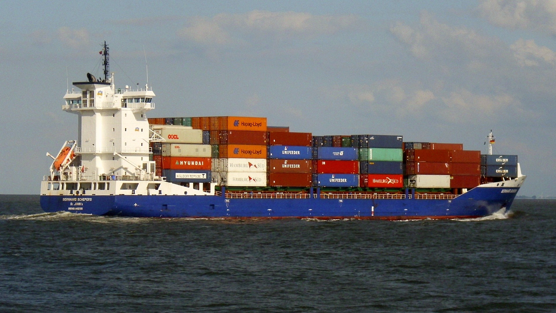  Scottish East Coast - BERNHARD SCHEPERS transiting Berwick Coast