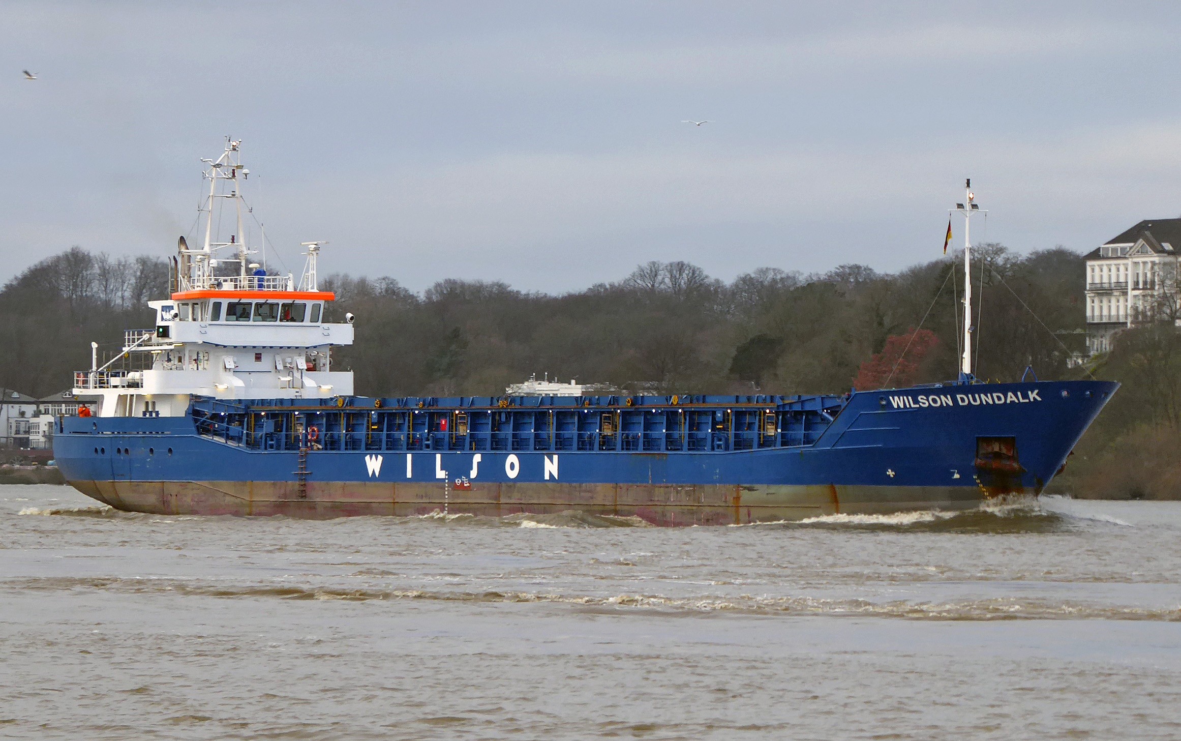  Irish Sea - WILSON DUNDALK       transiting Irish Sea off Wales