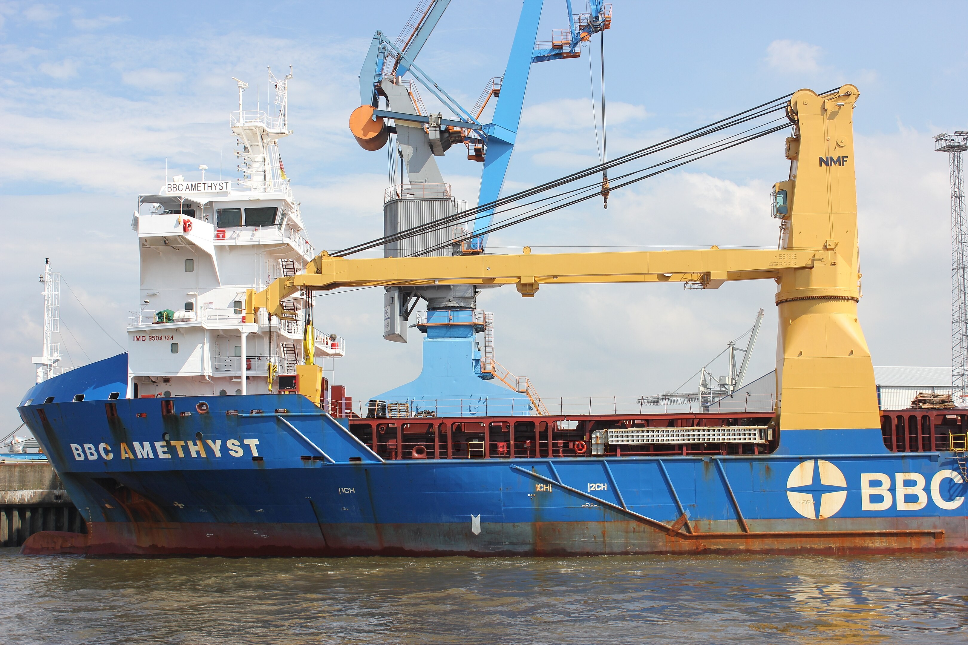 Transit: BBC AMETHYST         entering English South Coast at The Dover Strait