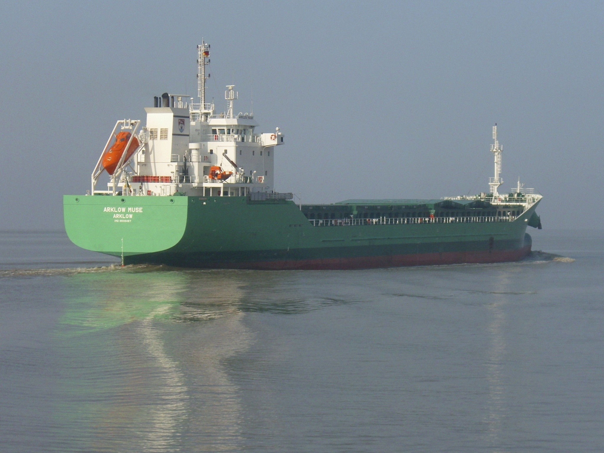 Transit: ARKLOW MUSE entering English South Coast at The Dover Strait