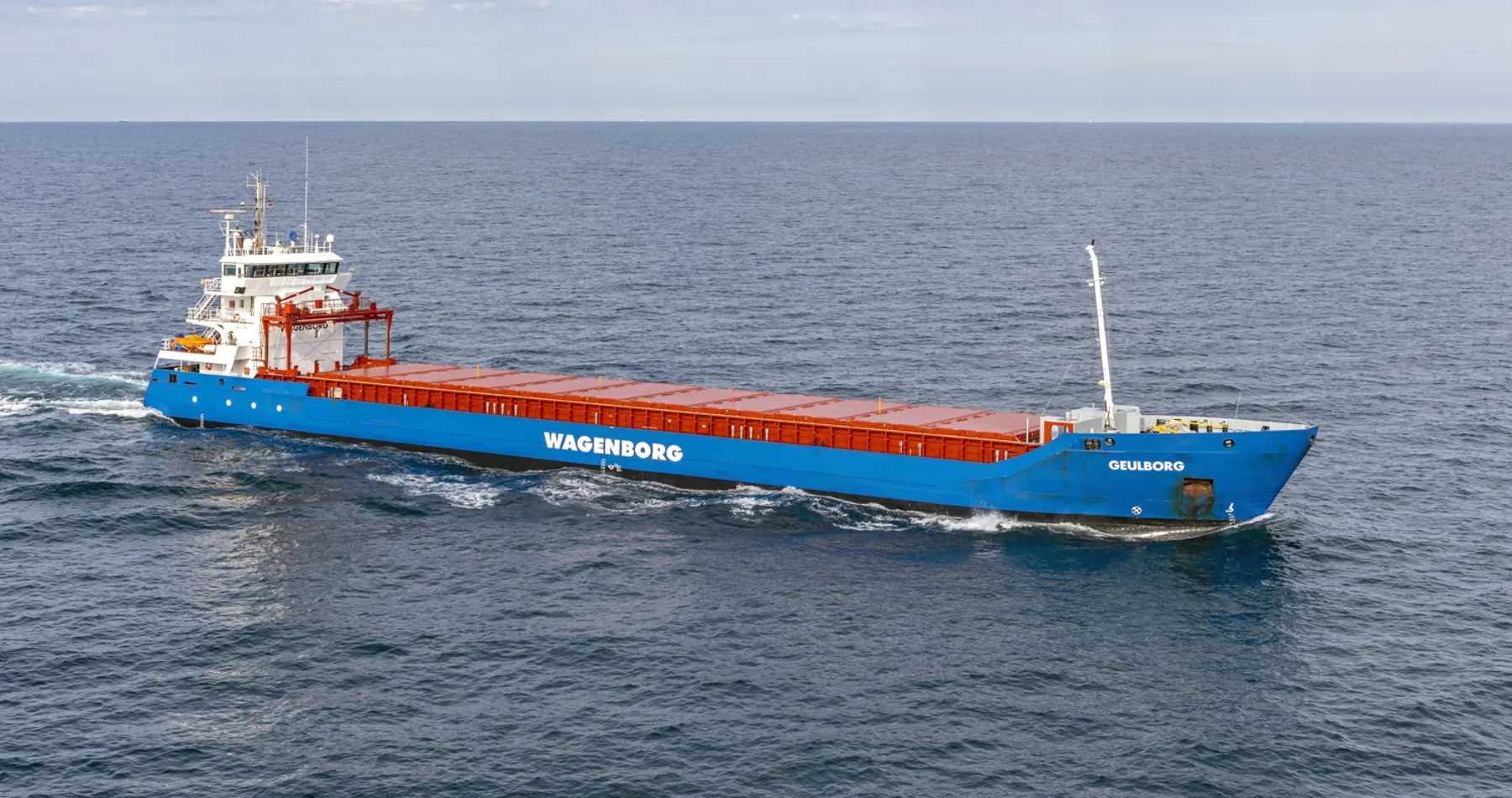 Transit: GEULBORG entering English South Coast at The Dover Strait