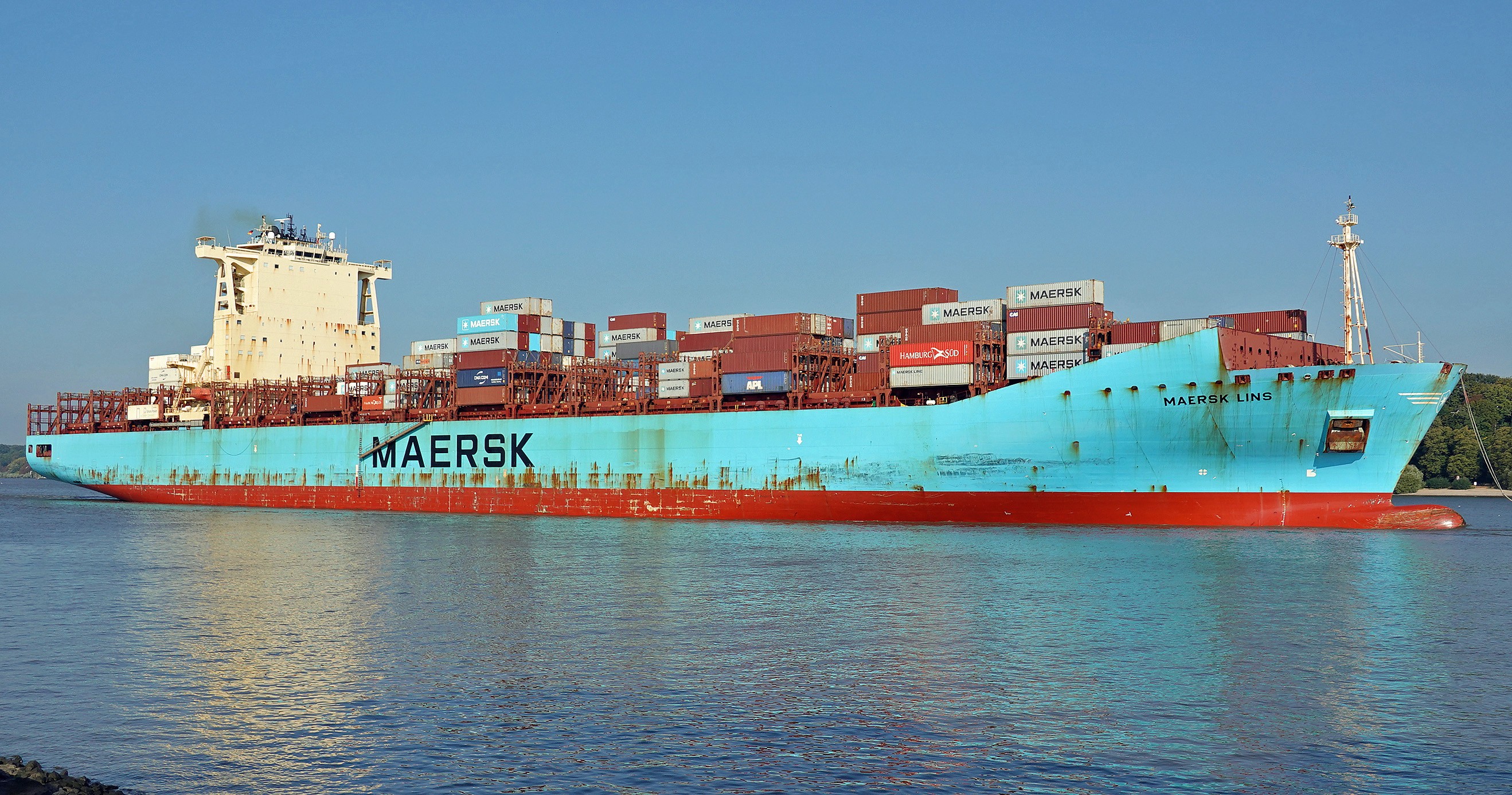  Celtic Sea - MAERSK LINS          transiting Celtic Sea