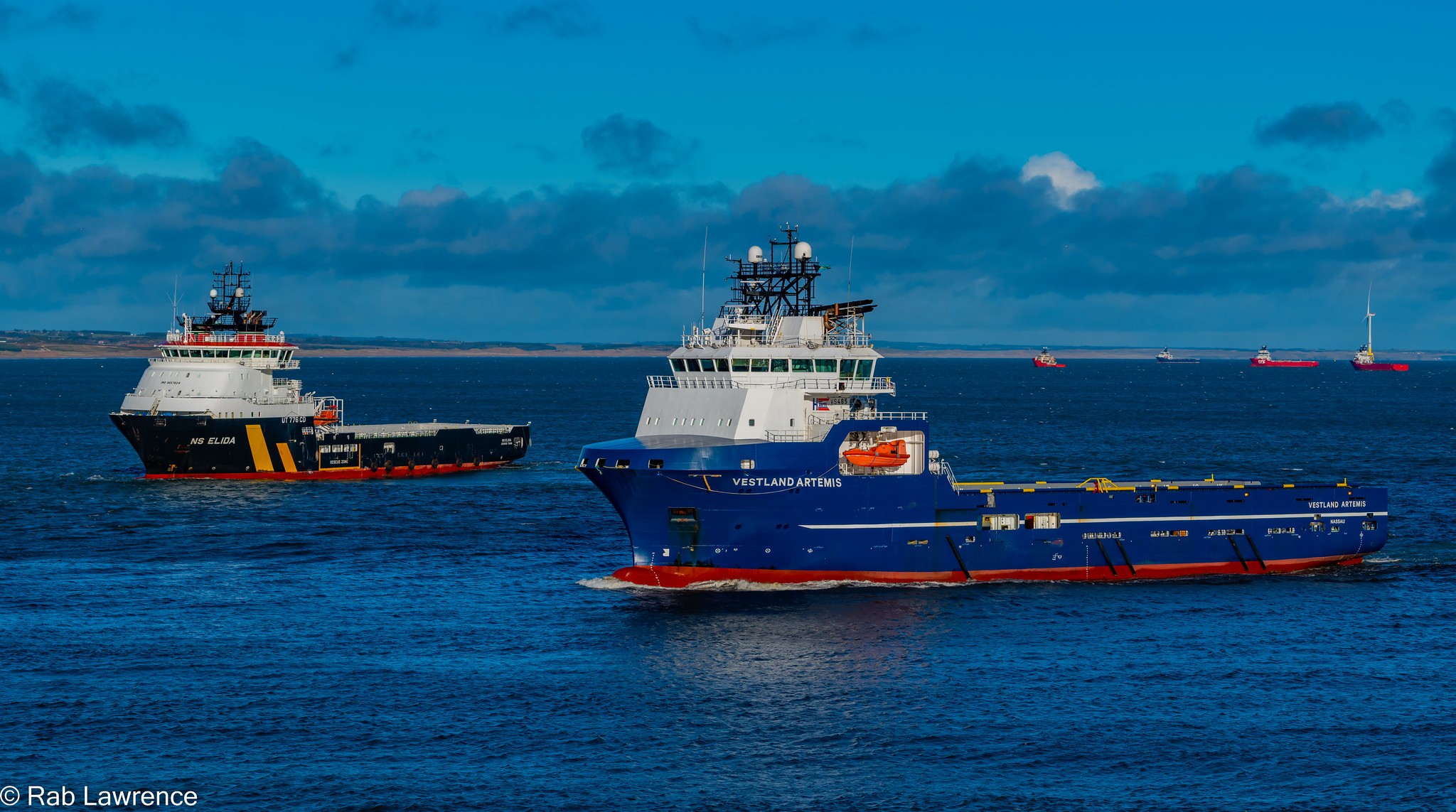  Scottish North Coast - VESTLAND ARTEMIS     transiting Thurso Coast