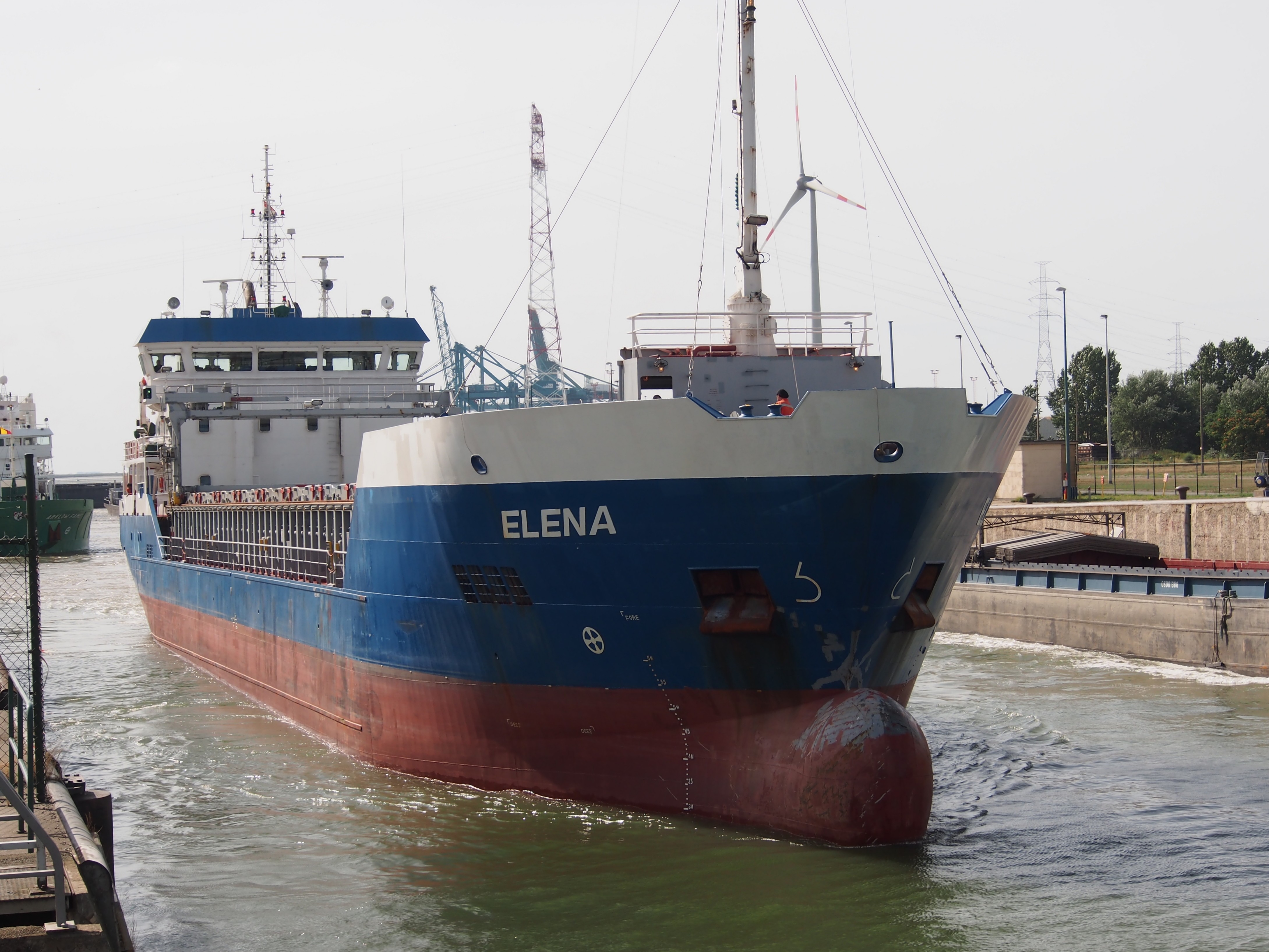 Transit: RIKKE B              entering English South Coast at The Dover Strait
