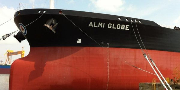  Scottish East Coast - ALMI GLOBE           transiting Berwick Coast