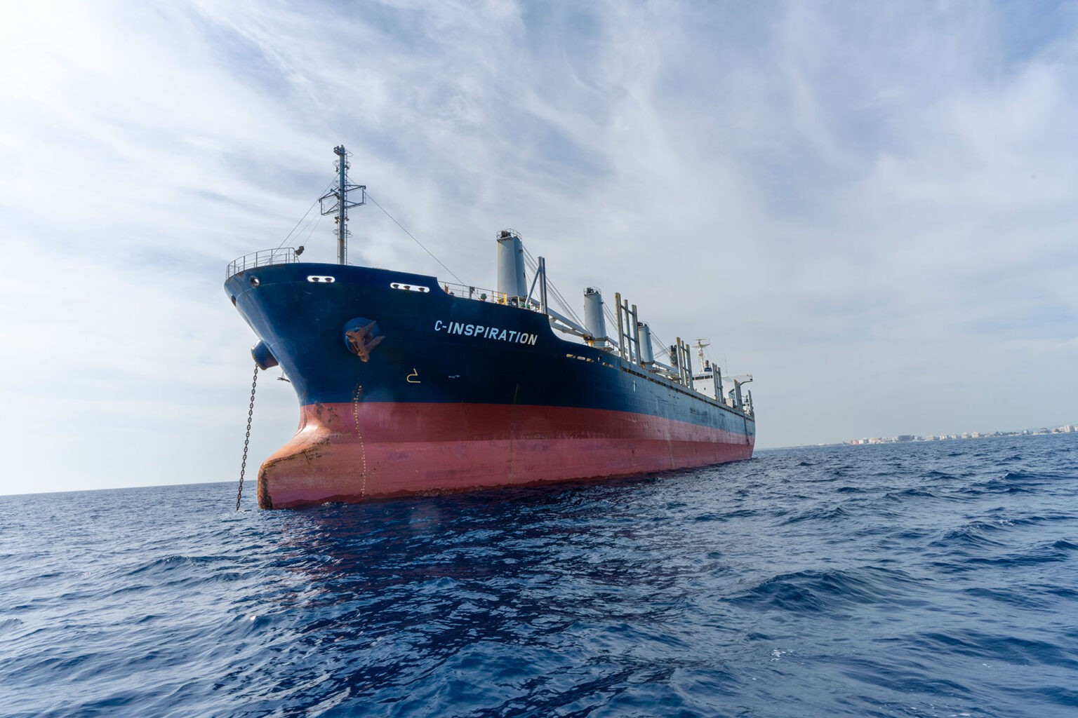  Irish Sea - C-INSPIRATION        transiting North Channel Belfast