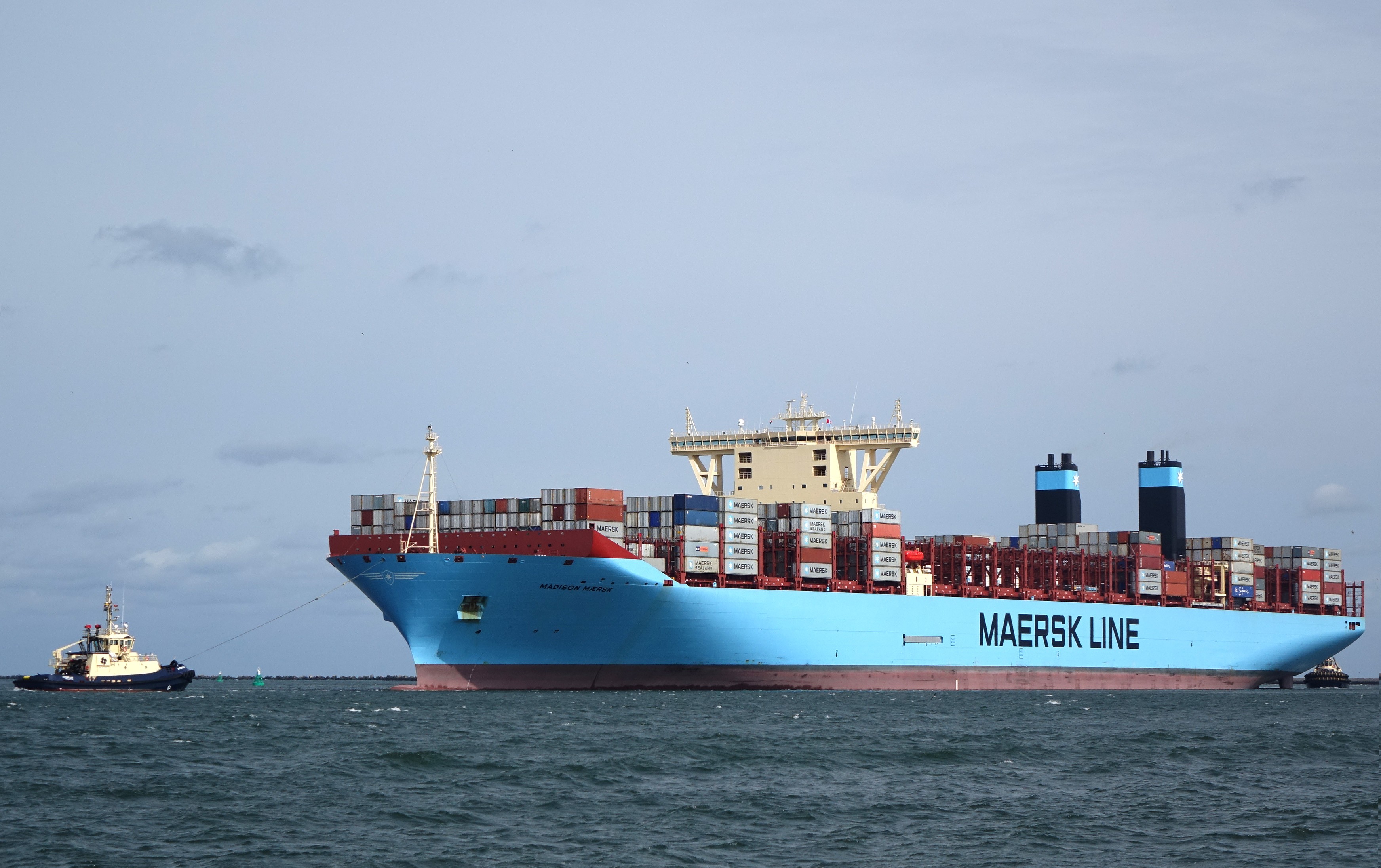  Celtic Sea - MADISON MAERSK transiting Celtic Sea