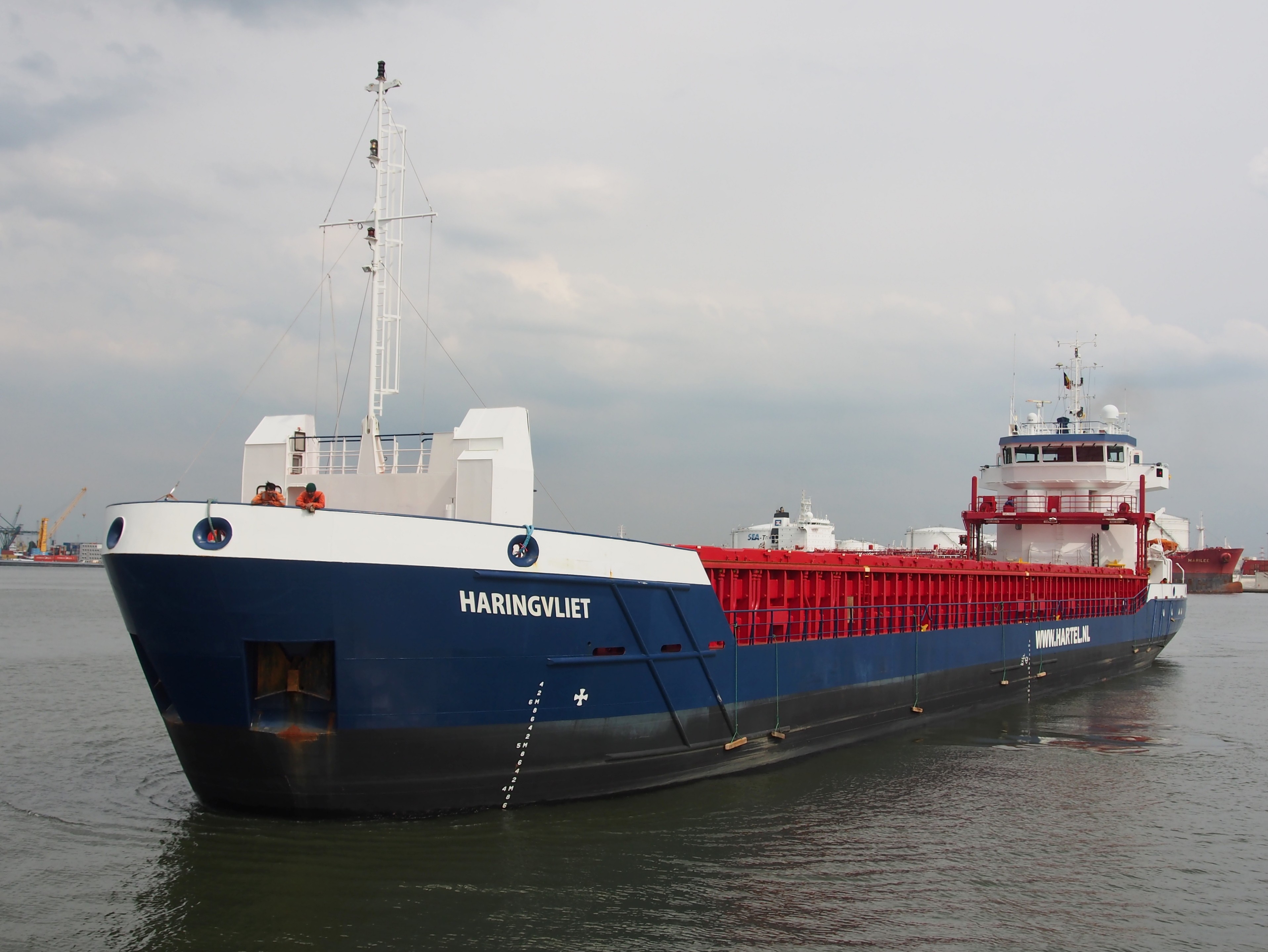  Irish Sea - HENDRIK-S transiting North Channel Belfast