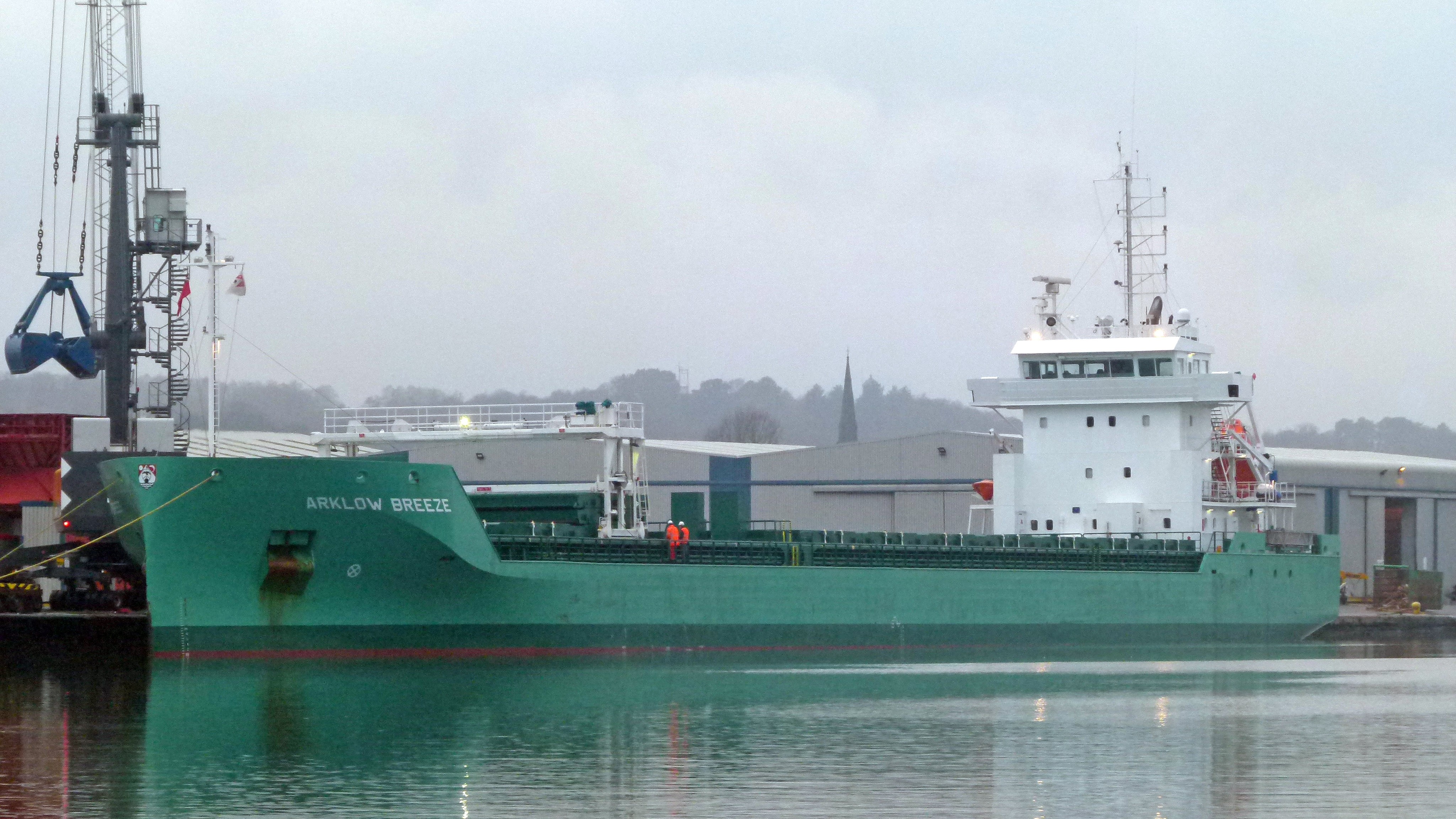  Irish Sea - ARKLOW BREEZE transiting North Channel Belfast