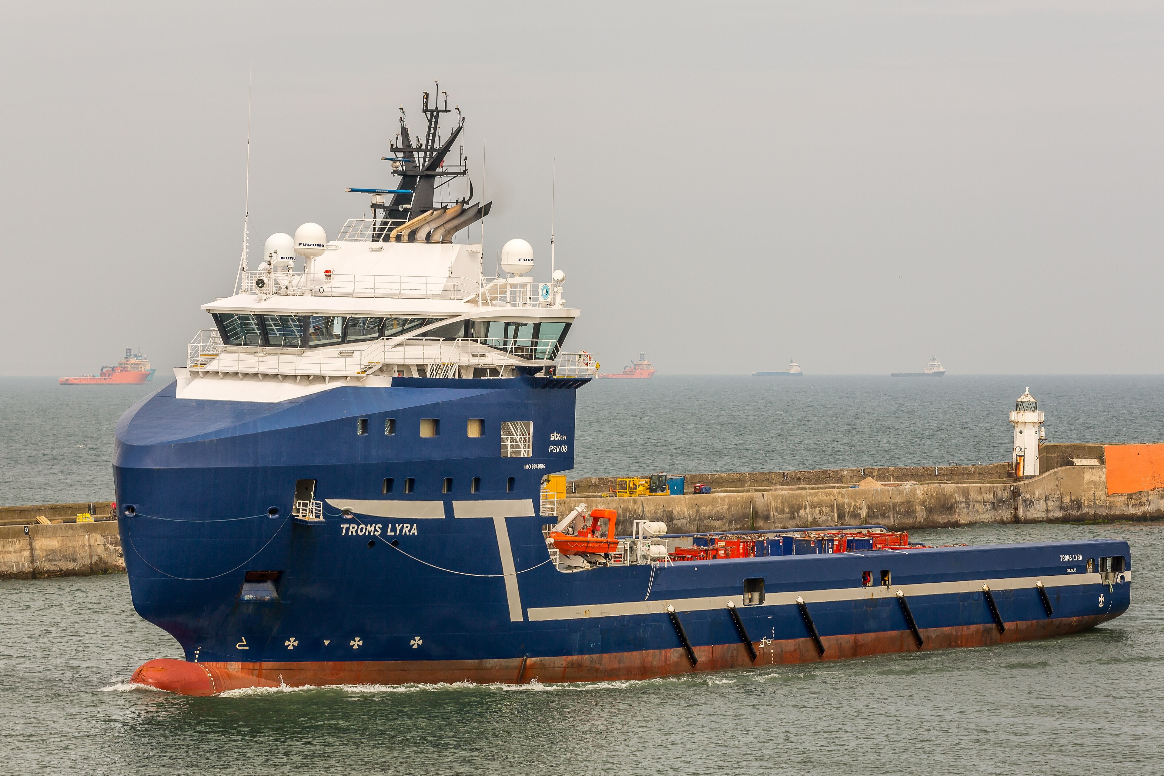  Scottish East Coast - TROMS LYRA           transiting Aberdeenshire Coast
