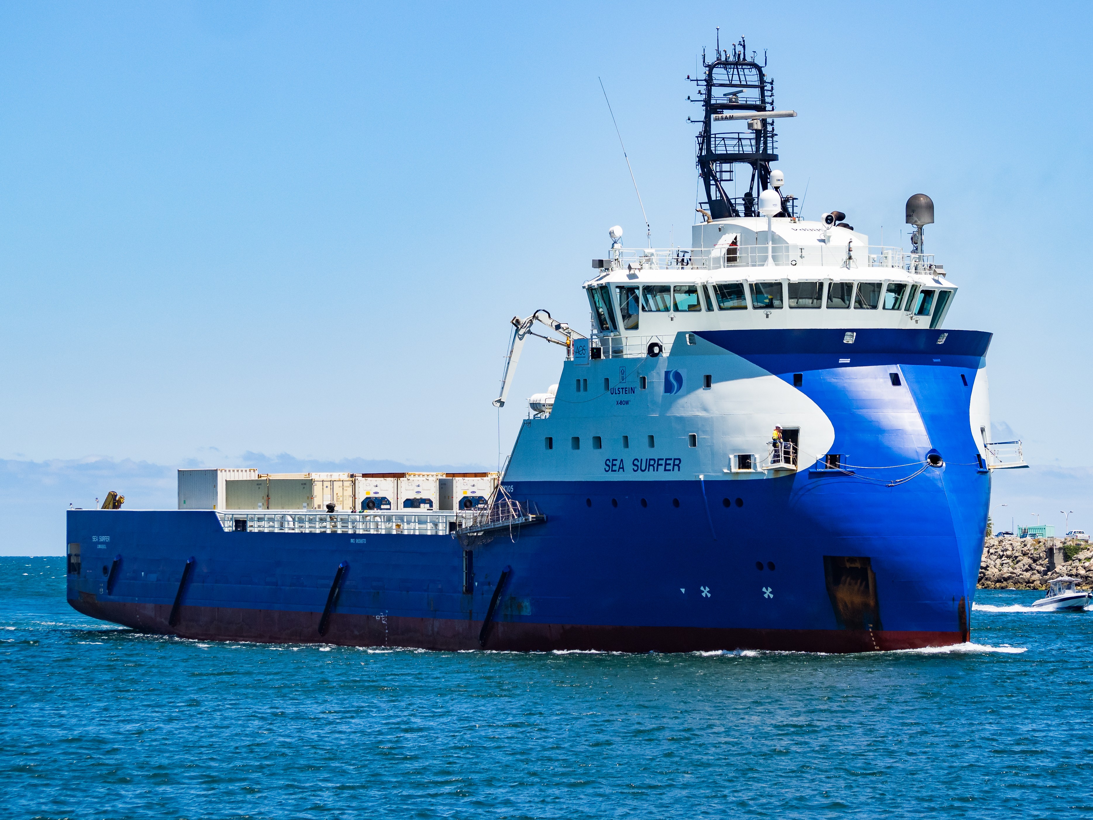  Scottish East Coast - SURFER TIDE transiting Dornoch Firth Coast
