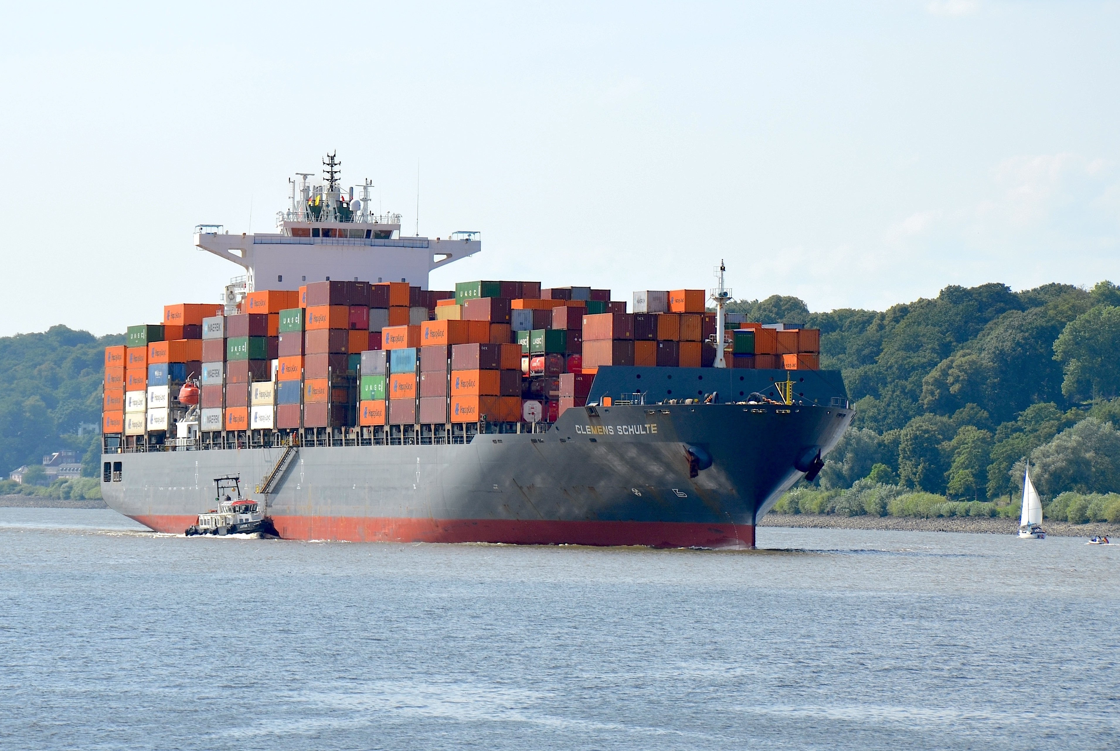 Transit: CLEMENS SCHULTE      entering English South Coast at The Dover Strait