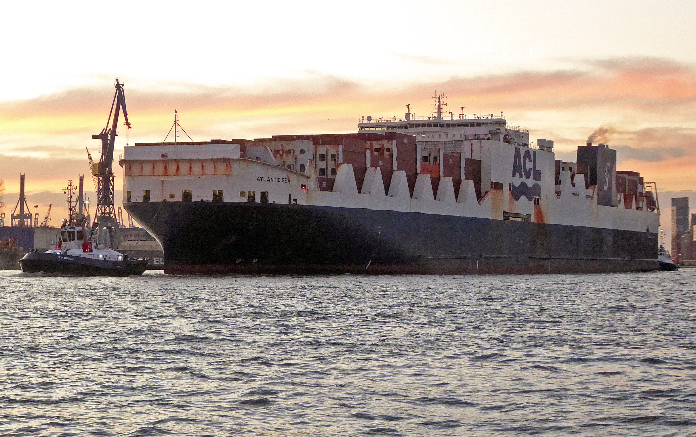 Mersey Departure: ATLANTIC SEA        