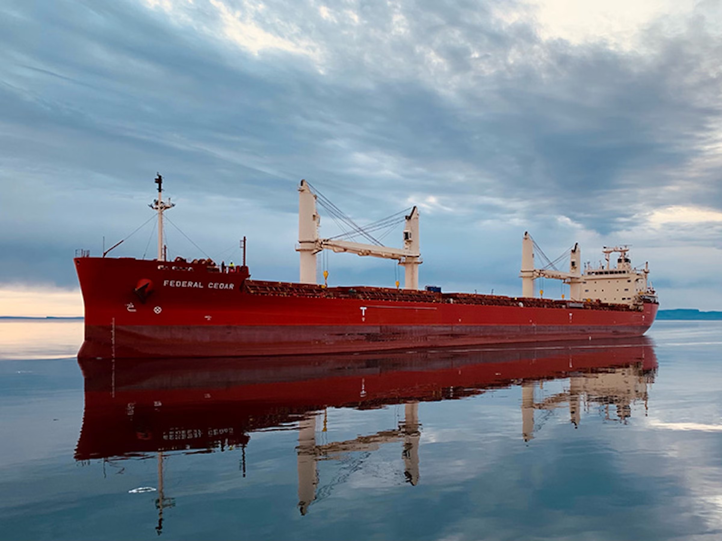 Humber Departure: FEDERAL CEDAR       