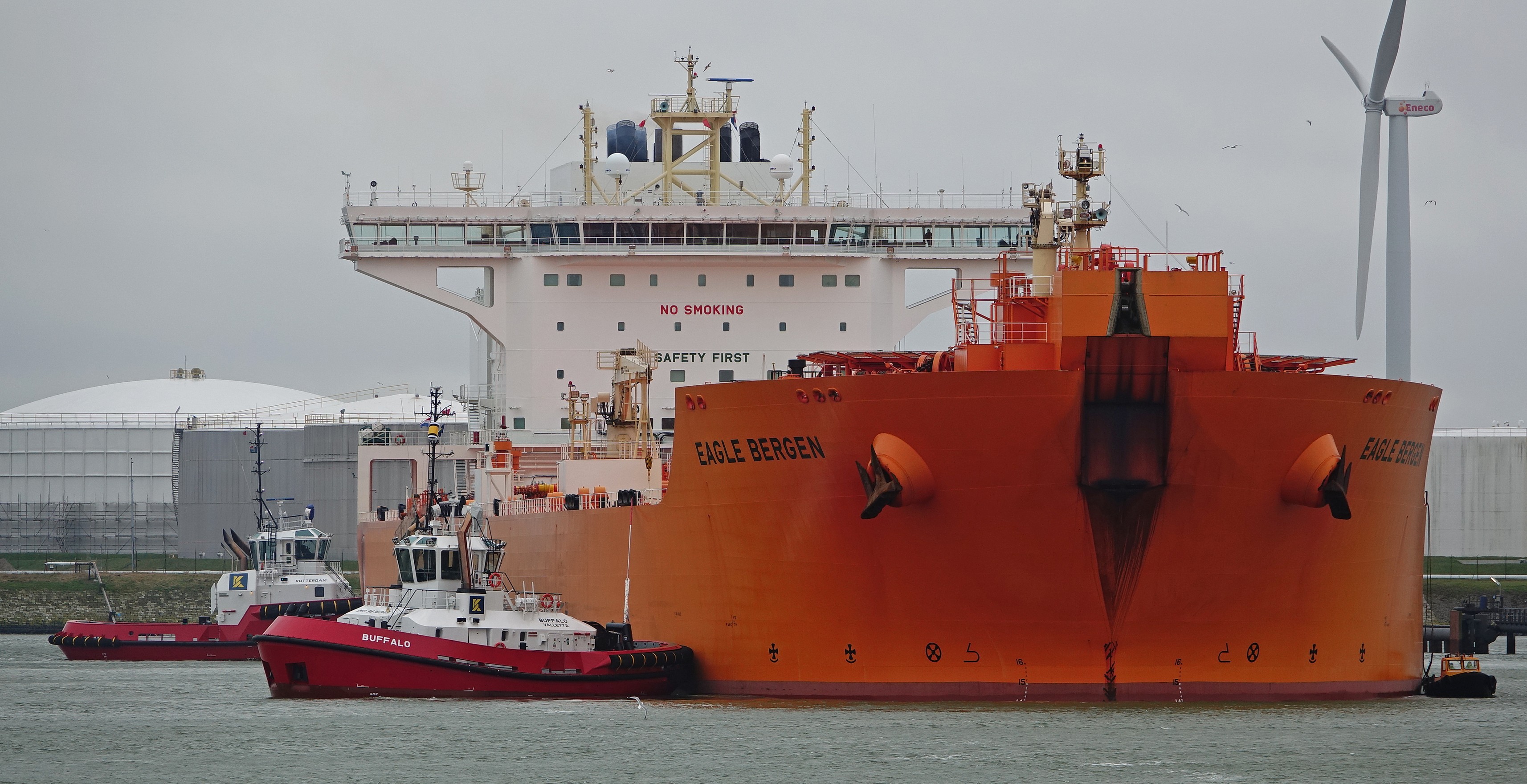 Transit: EAGLE BERGEN         entering English South Coast at The Dover Strait