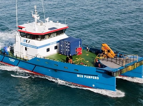  Scottish East Coast - MCS PAMPERO          transiting Tayside Coast