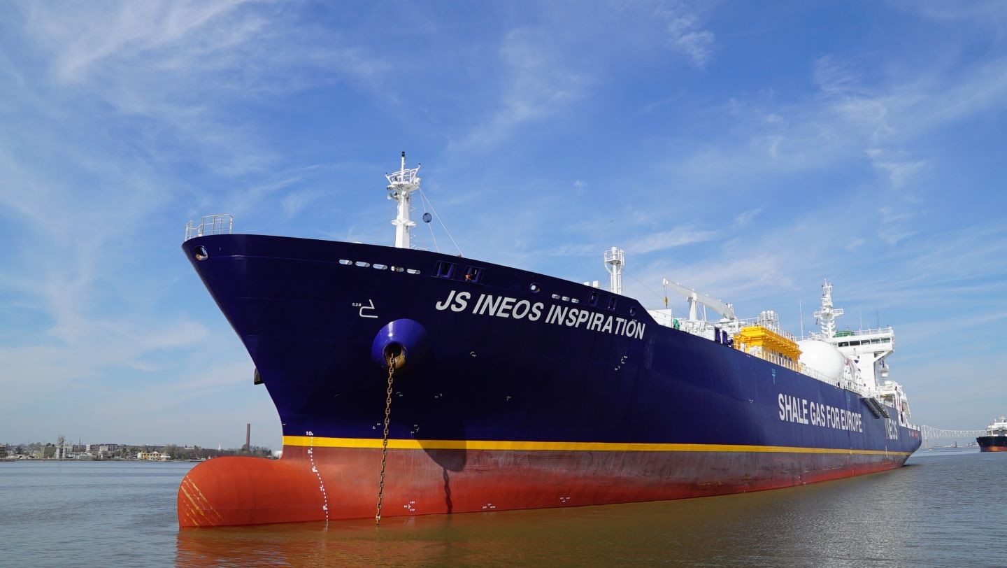  Celtic Sea - INEOS INSPIRATION    transiting Celtic Sea