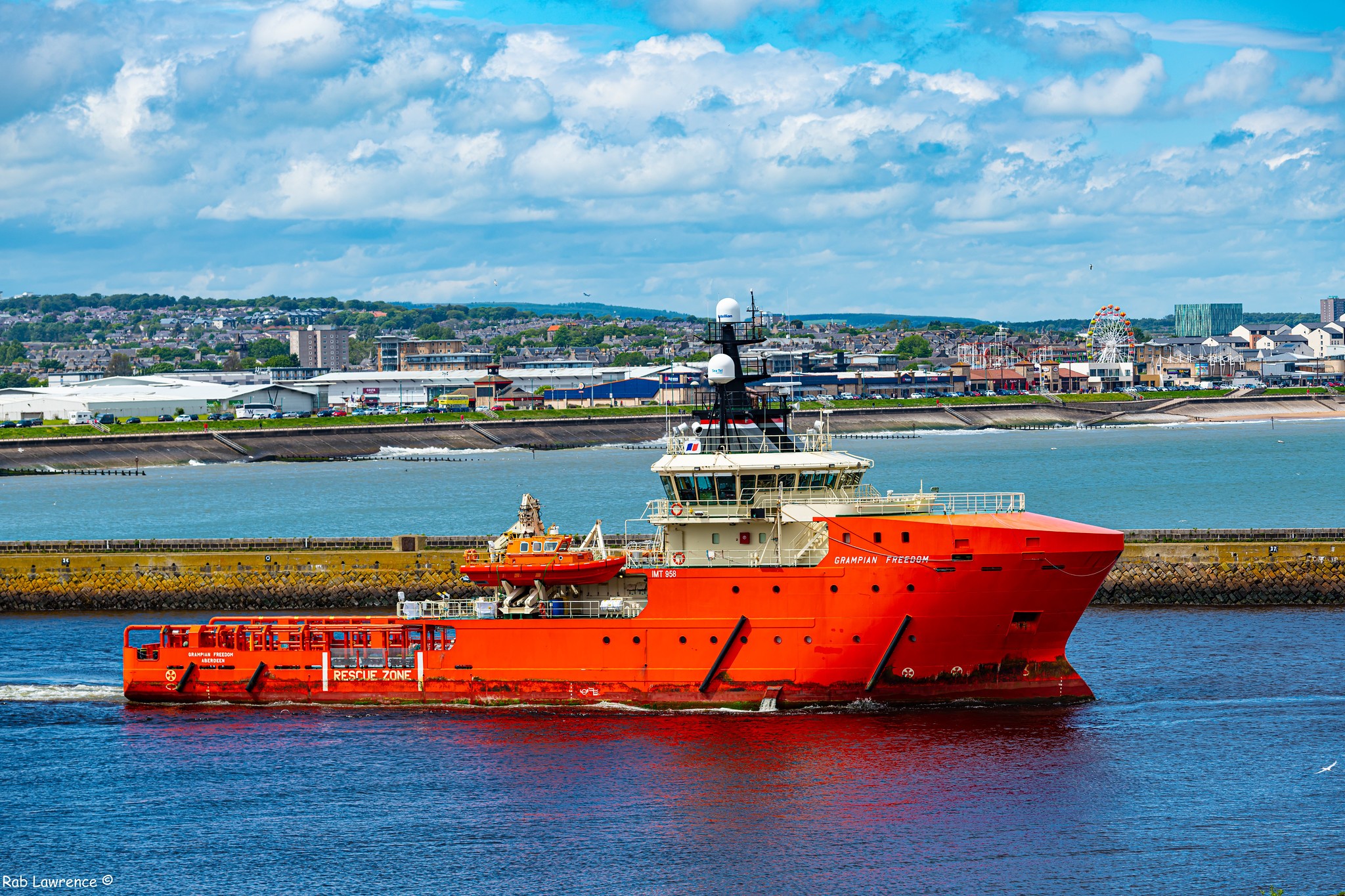  Scottish East Coast - GRAMPIAN FREEDOM     transiting Aberdeenshire Coast