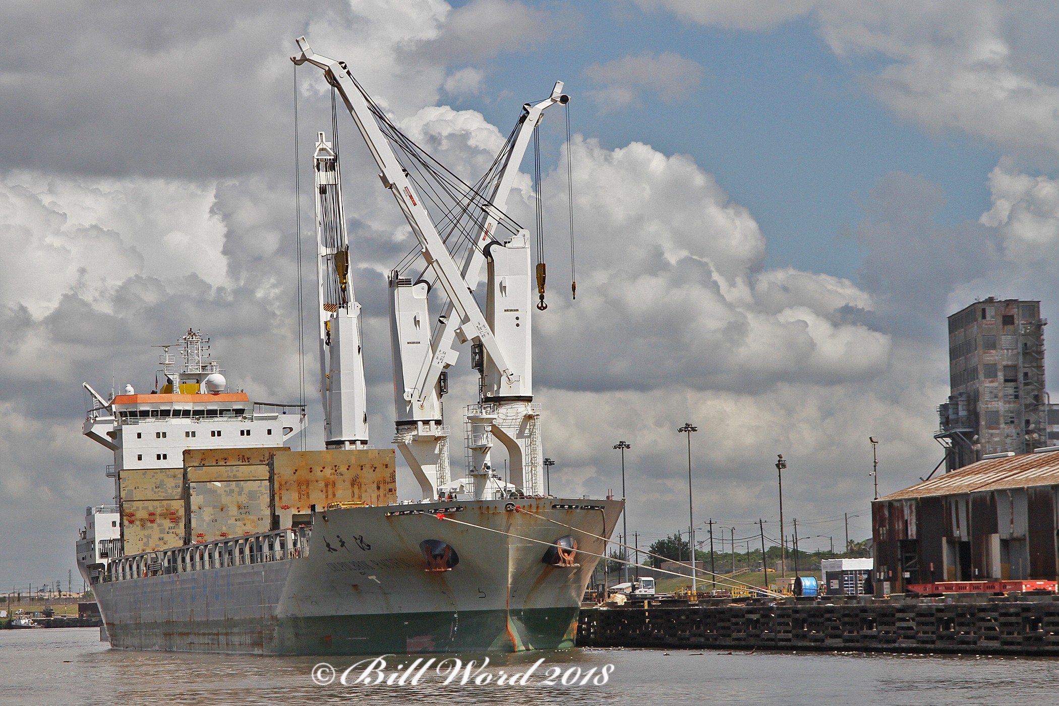  Irish Sea - CHIPOLBROK PACIFIC   transiting North Channel Belfast
