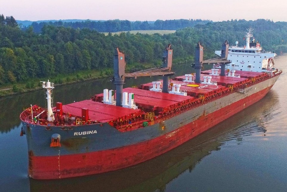  Celtic Sea - RUBINA transiting Celtic Sea