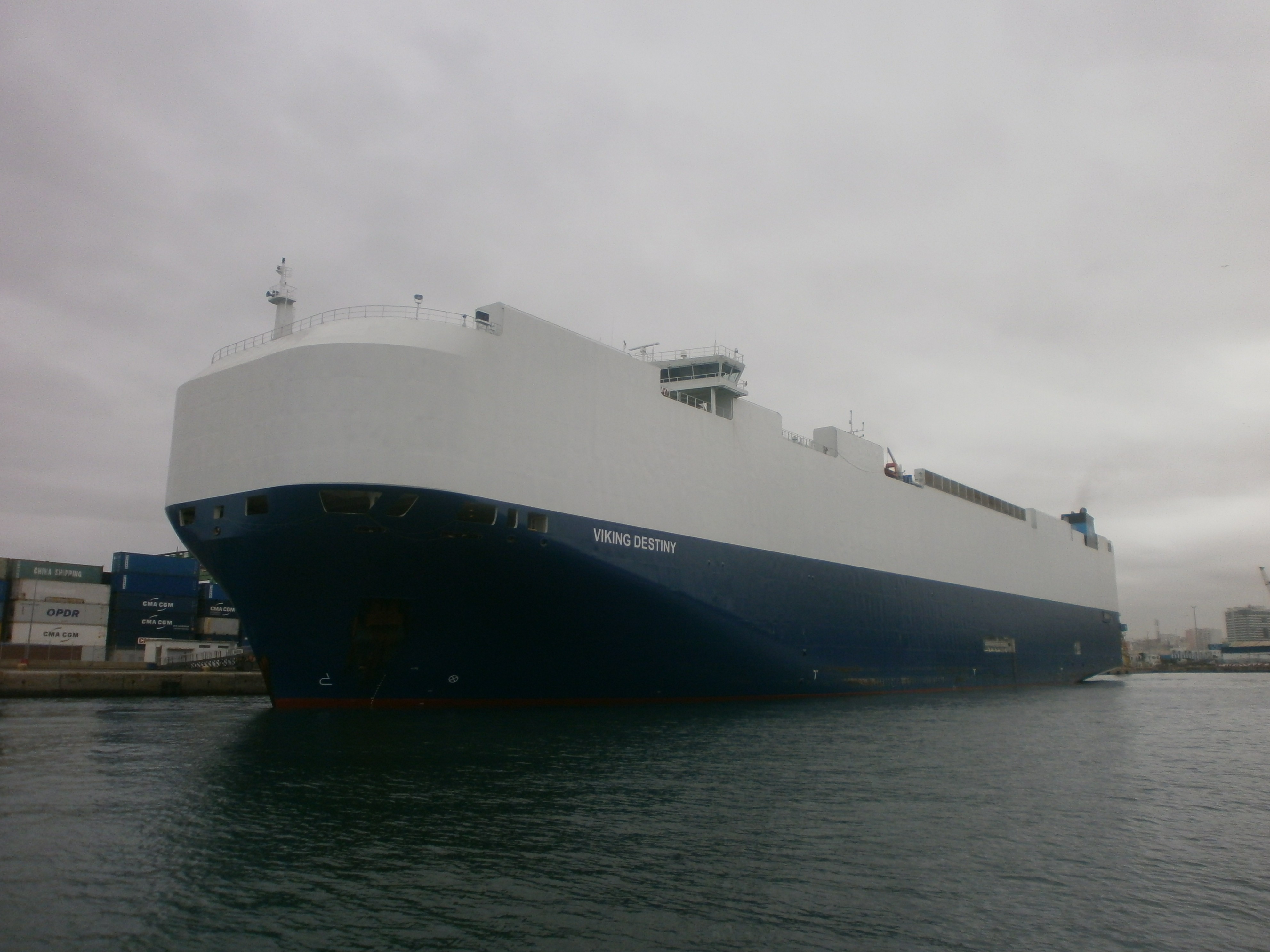 Transit: VIKING DESTINY       entering English South Coast at The Dover Strait