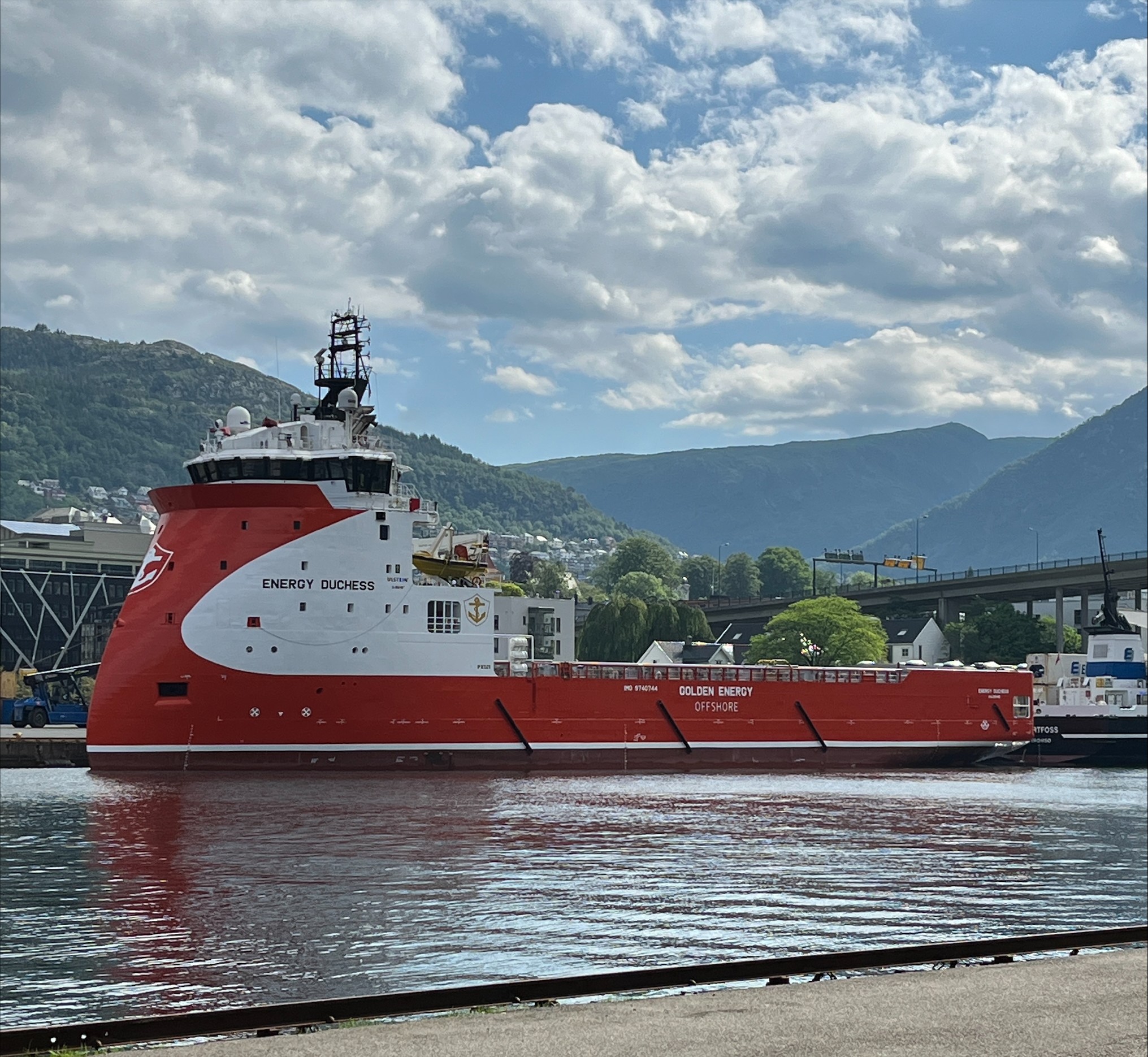 Aberdeen Arrival: ENERGY DUCHESS      