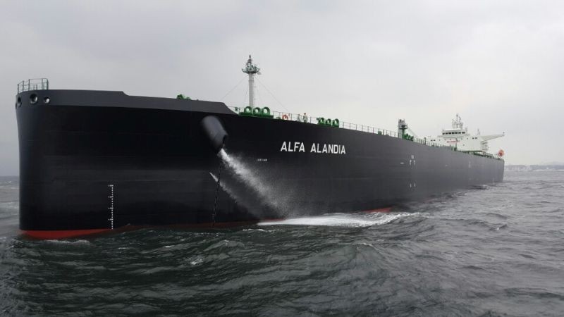  Scottish East Coast - ALFA ALANDIA         transiting Forth & Tay Coast