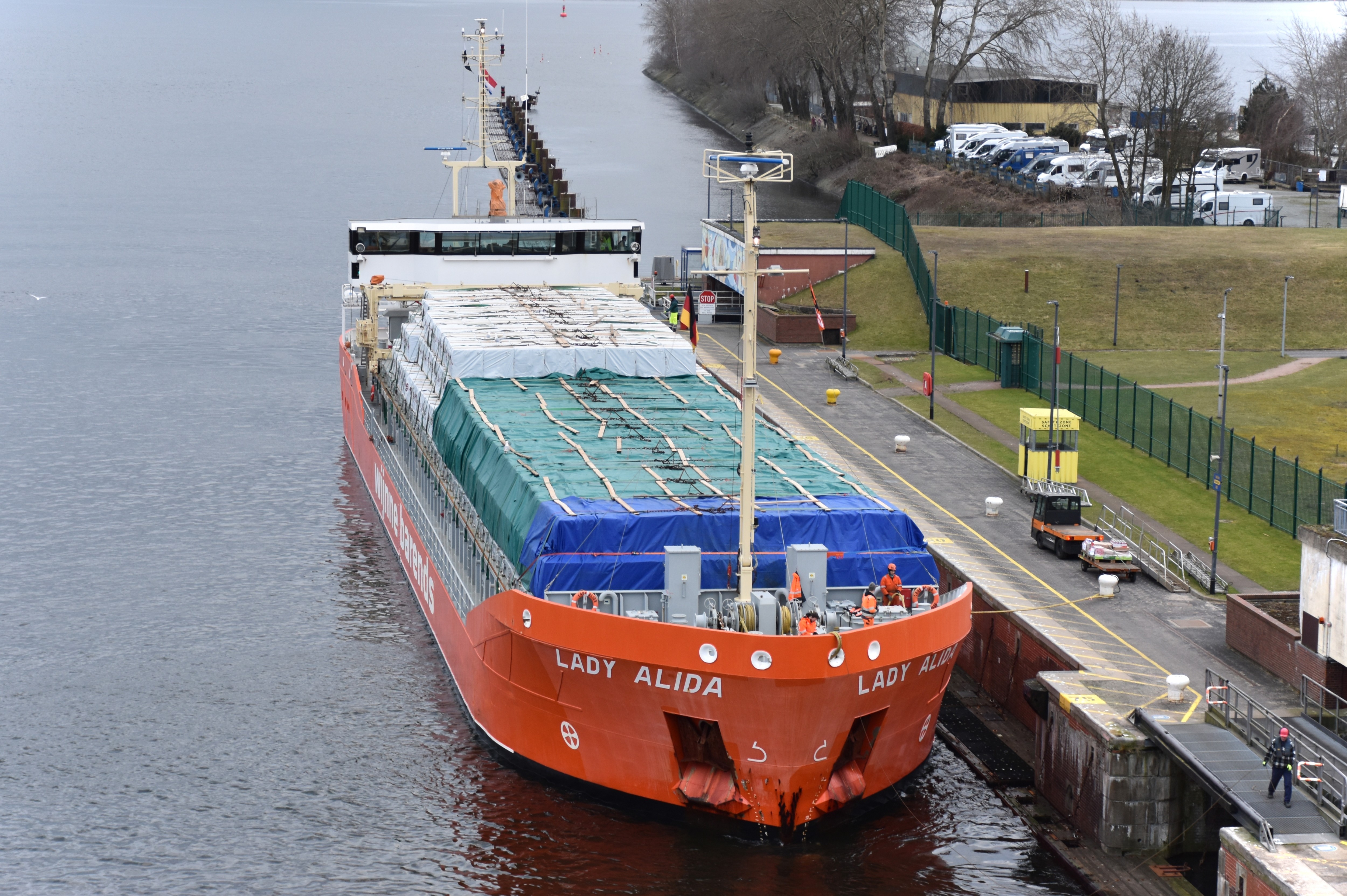Humber Departure: LADY ALIDA          