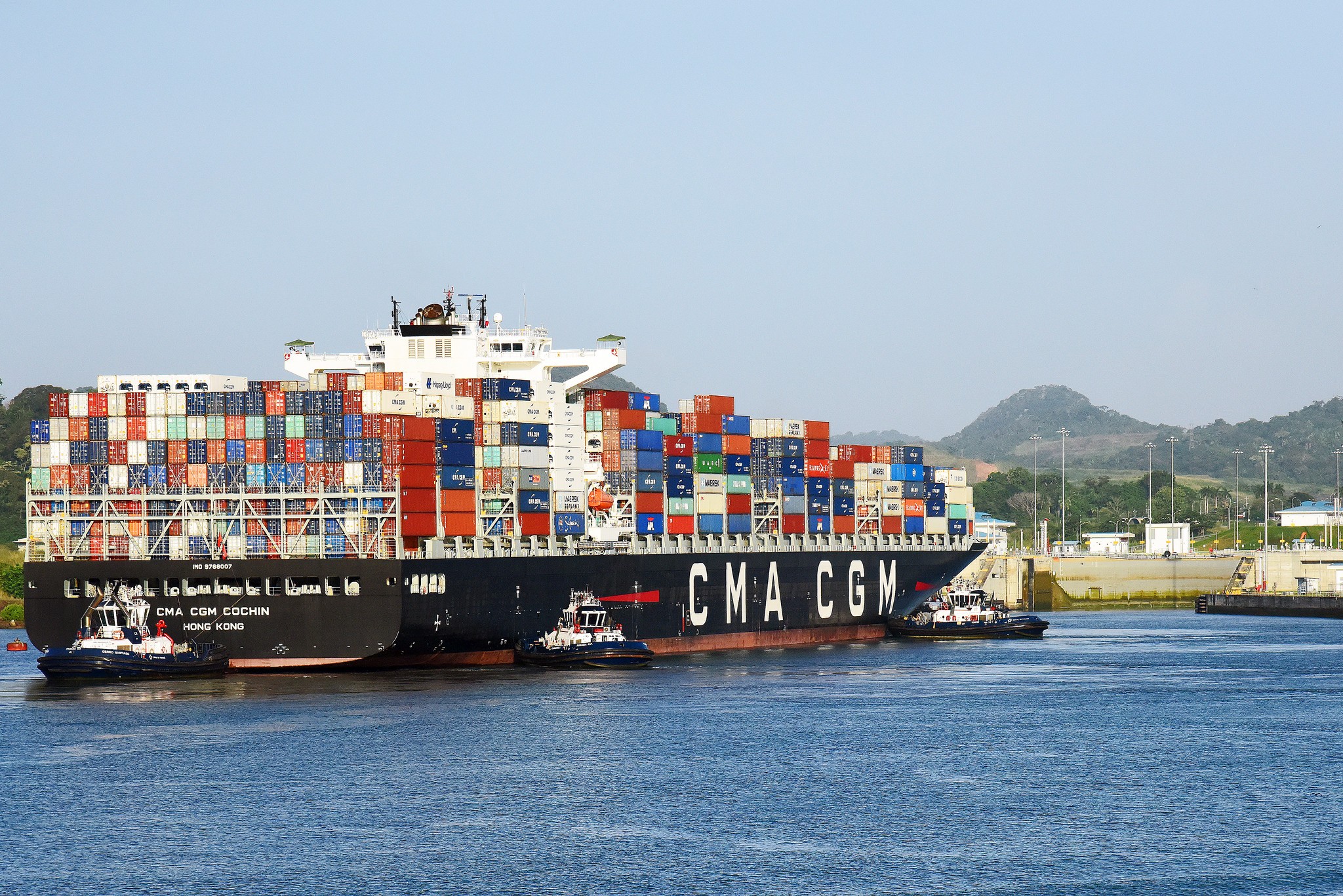 Transit: LAEM CHABANG EXPRESS entering English South Coast at The Dover Strait