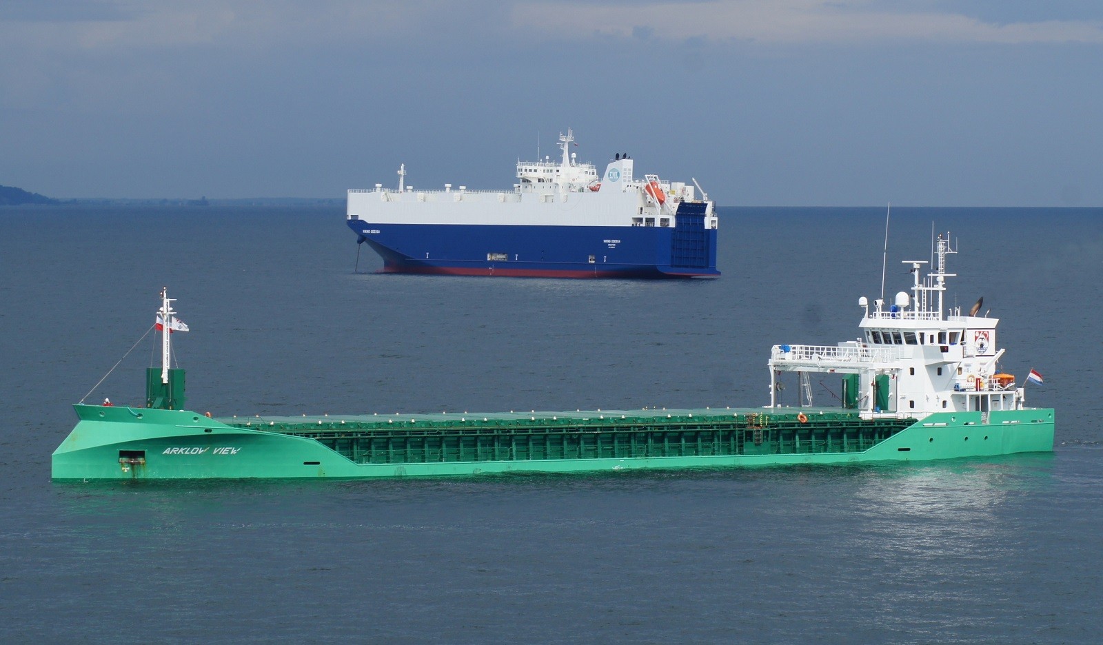 Cork Harbour Departure: ARKLOW VIEW