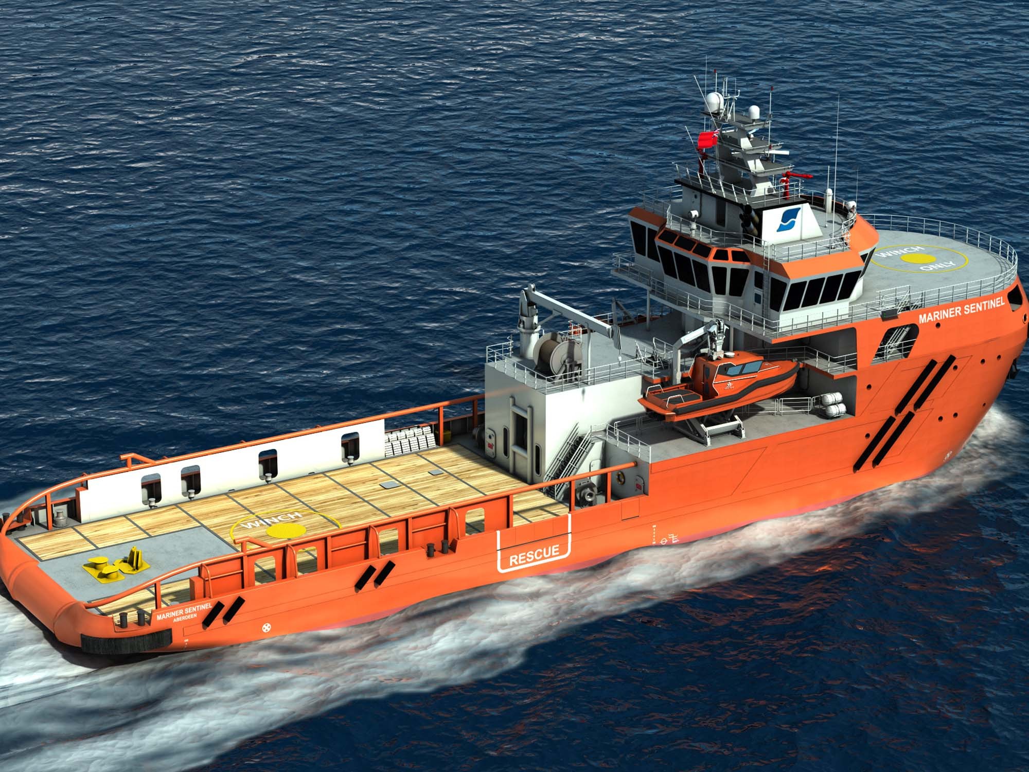  Scottish East Coast - MARINER SENTINEL     transiting Aberdeenshire Coast