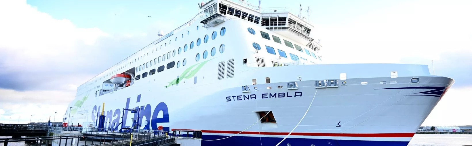  Scottish West Coast - STENA EMBLA transiting North Channel at Belfast
