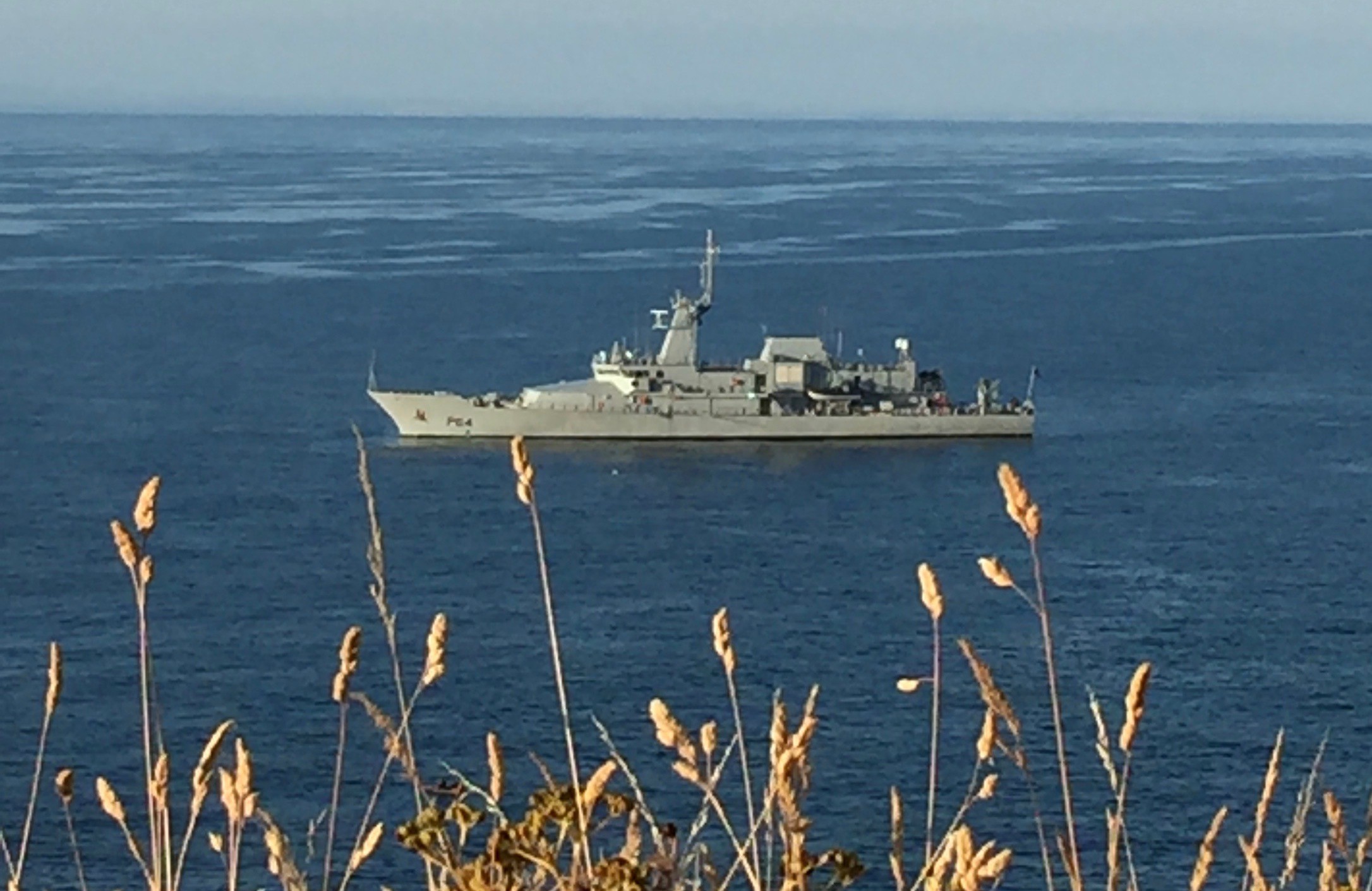  Irish Sea - LE GB SHAW transiting Irish Sea off Dublin