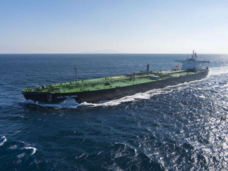  Irish Sea - ALFA FINLANDIA       transiting Irish Sea West of Man