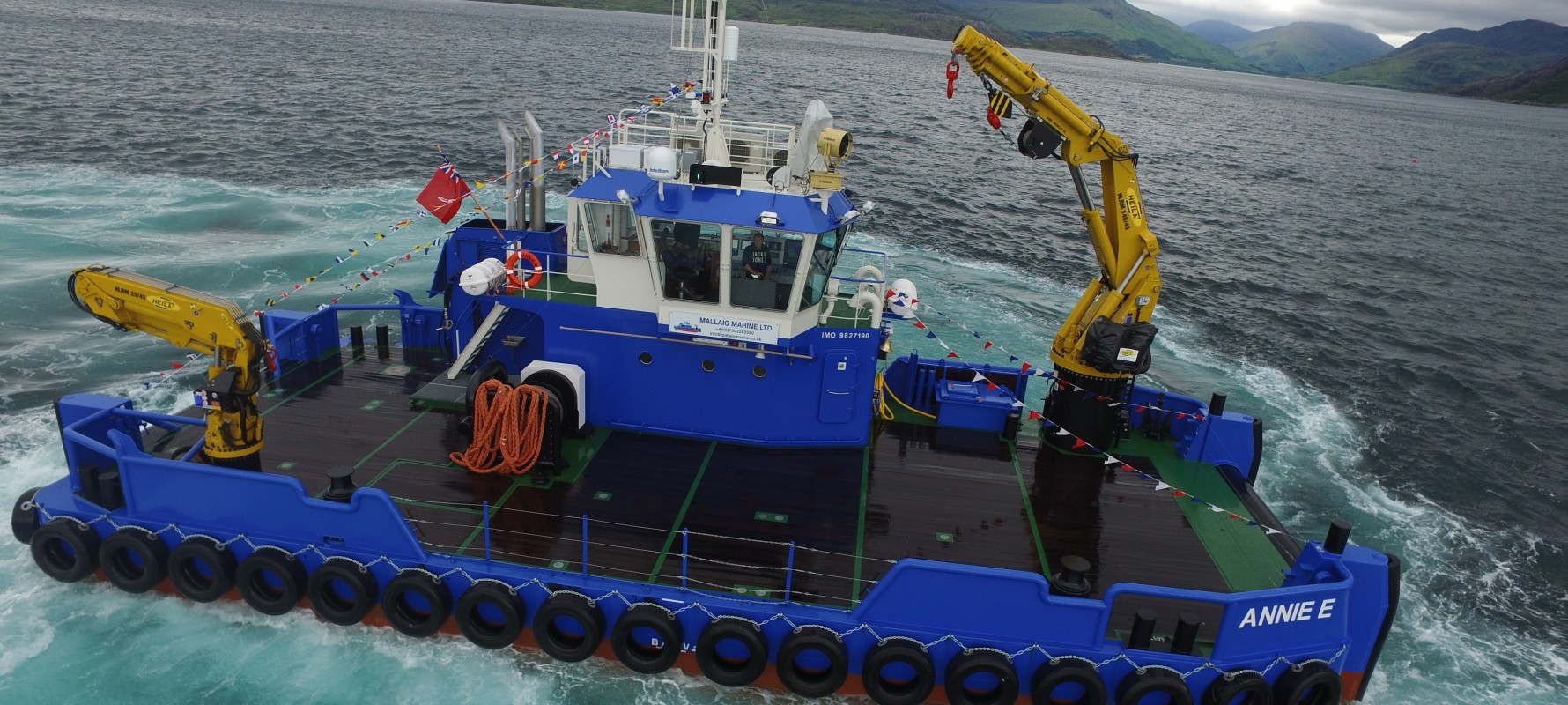  Scottish West Coast - ANNIE E              transiting The Minch
