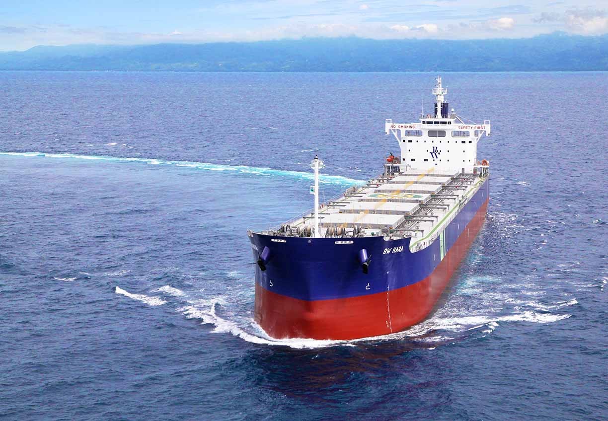 Transit: BW NARA              entering English South Coast at The Dover Strait