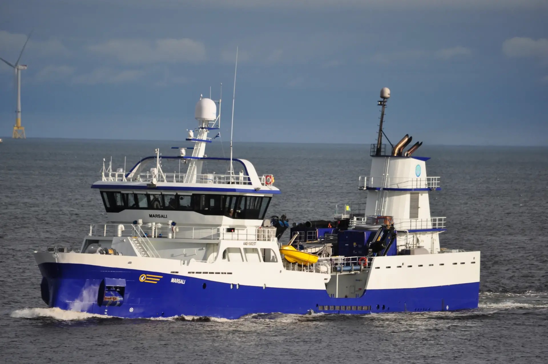  Scottish East Coast - MARSALI              transiting John O'Groats Approach