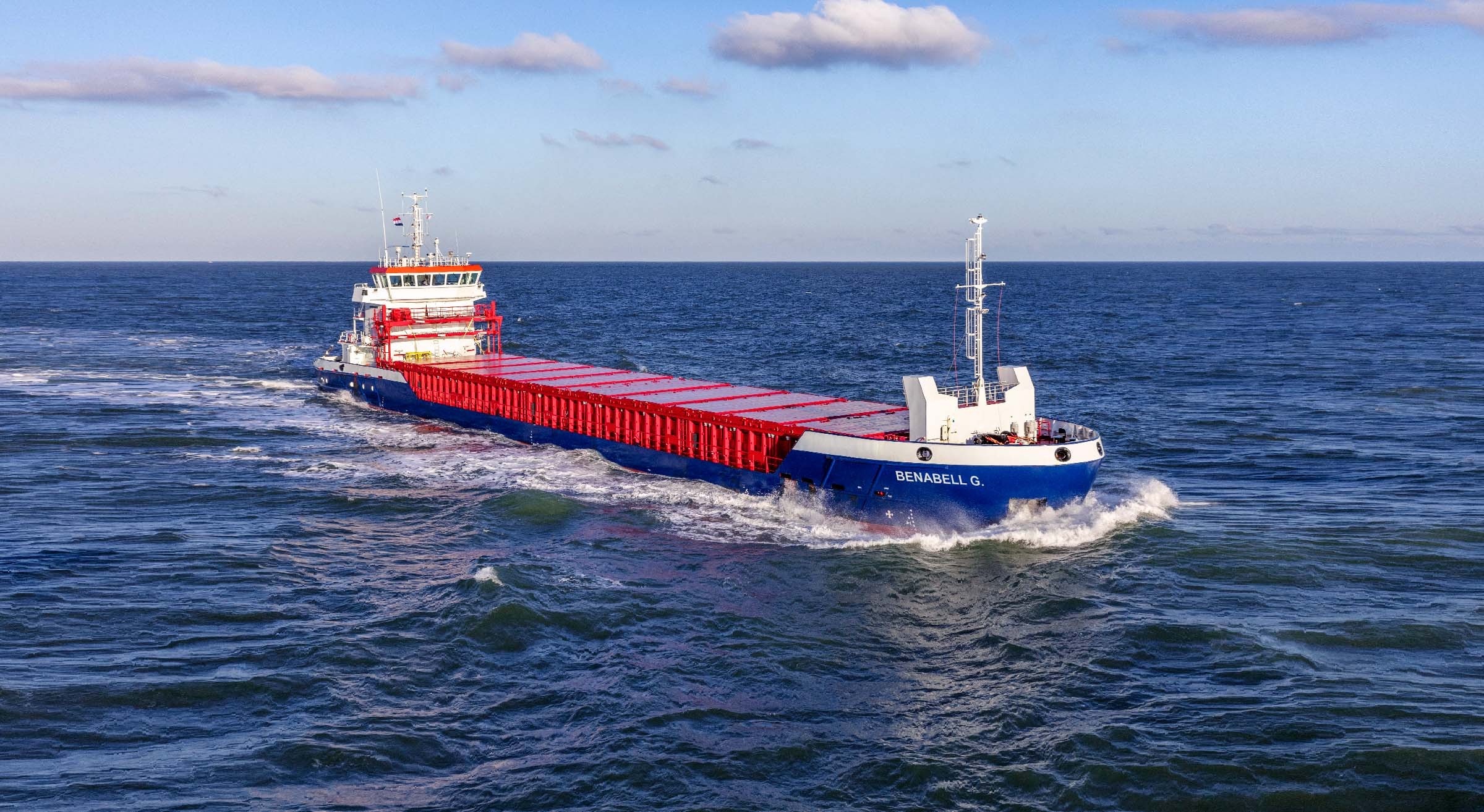 Transit: BENABELL G           entering English South Coast at The Dover Strait