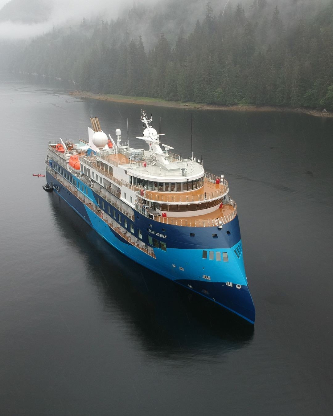  Scottish East Coast - OCEAN VICTORY transiting Aberdeenshire Coast