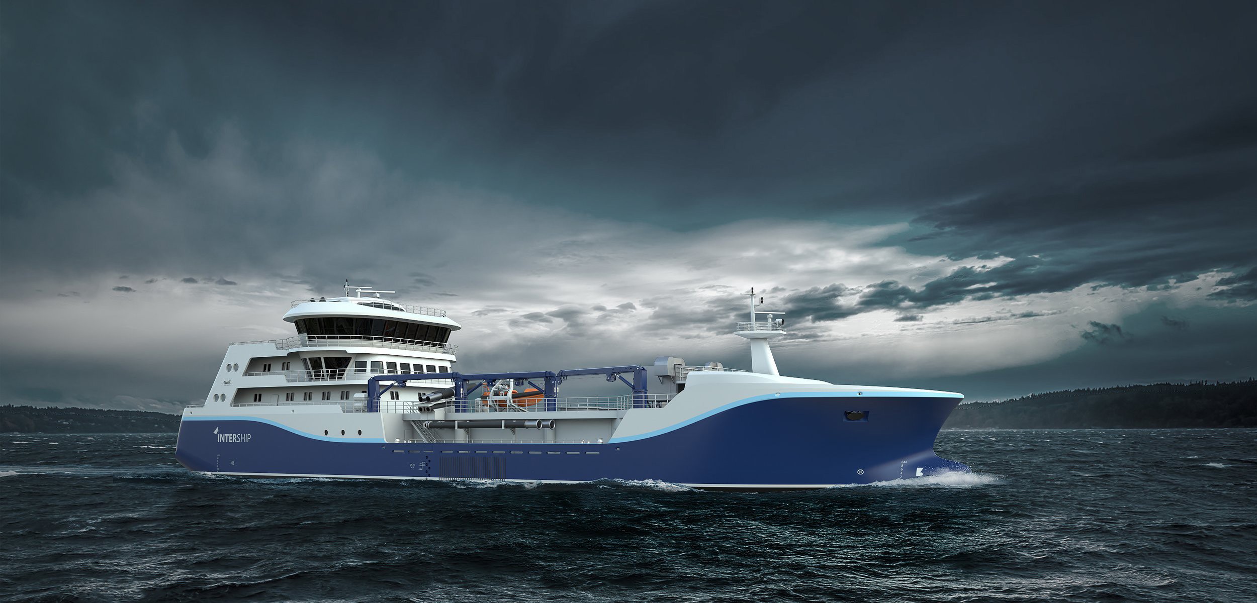  Scottish West Coast - INTER SCOTIA         transiting Little Minch & Skye